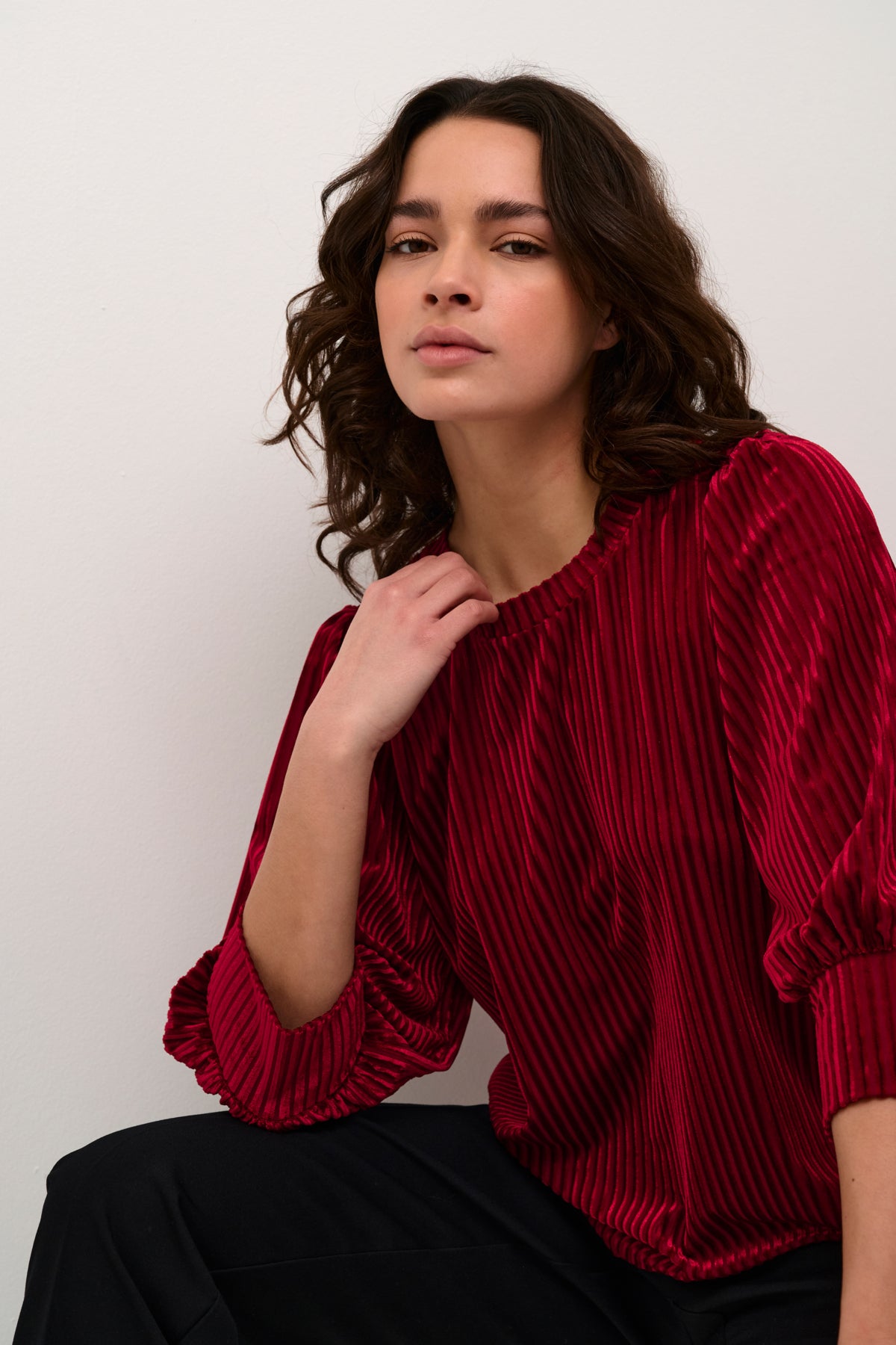 KAcaca Blouse - Haute Red