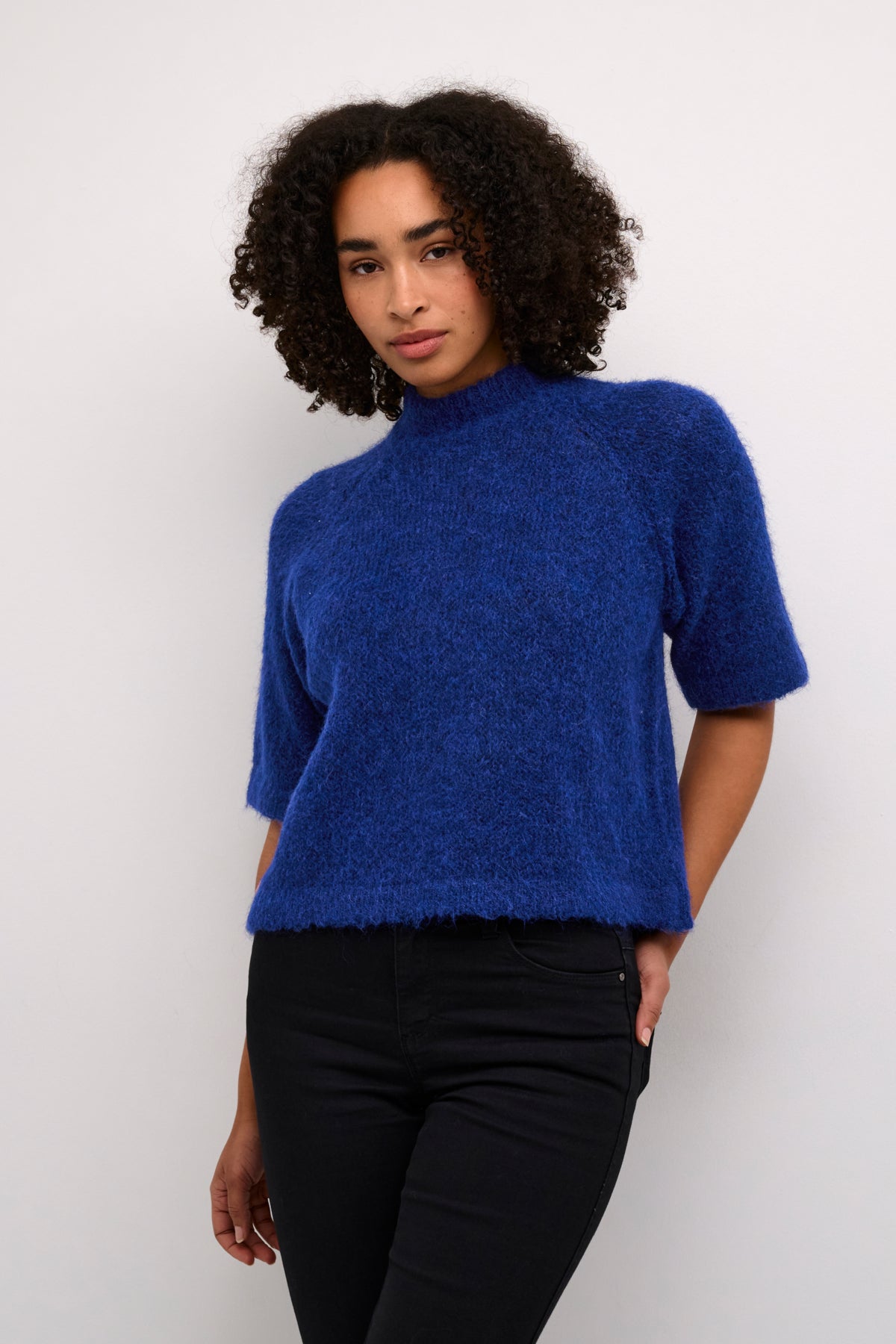 KAemilie Knit Pullover - Beacon Blue