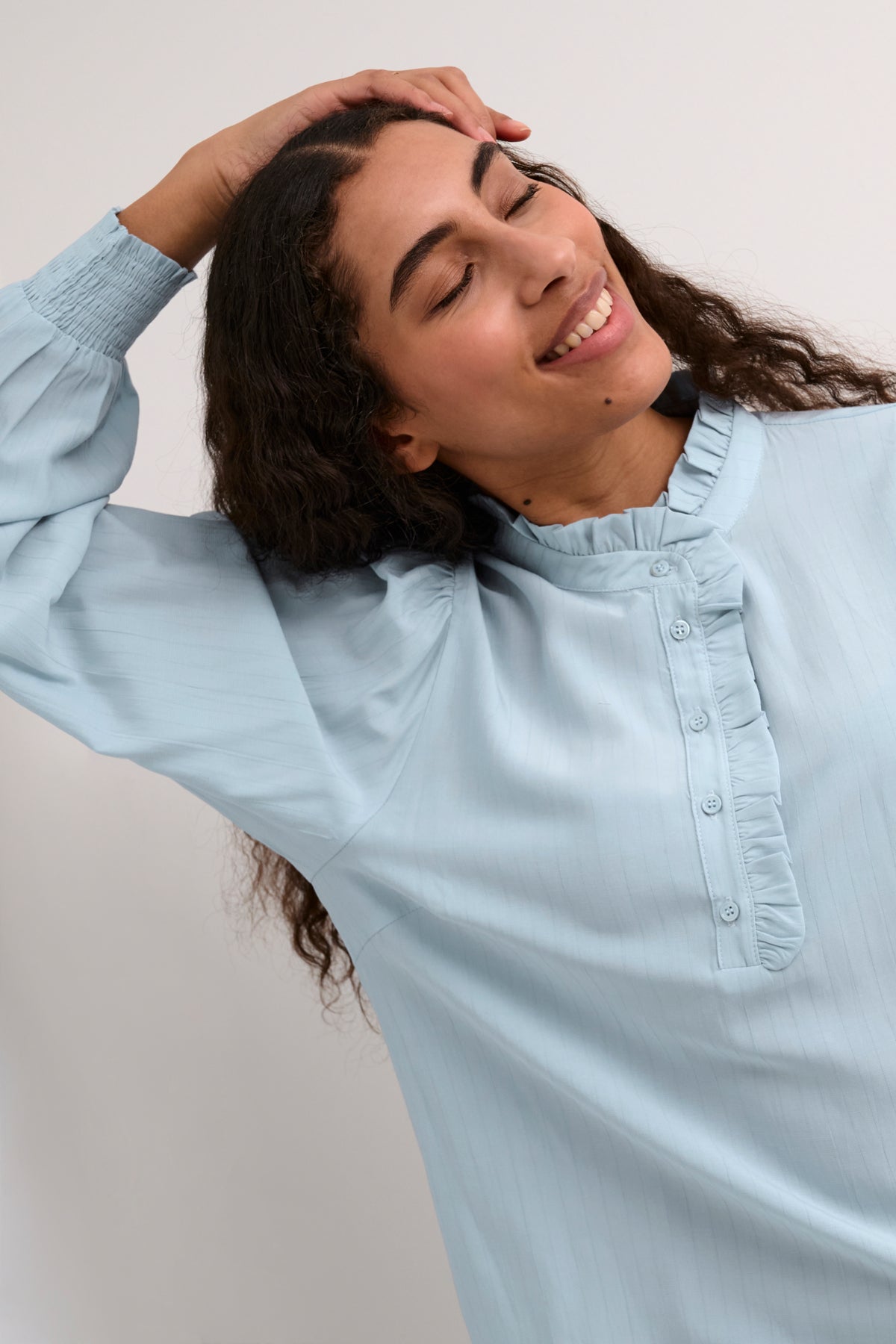 KAdorit Blouse - Celestial Blue