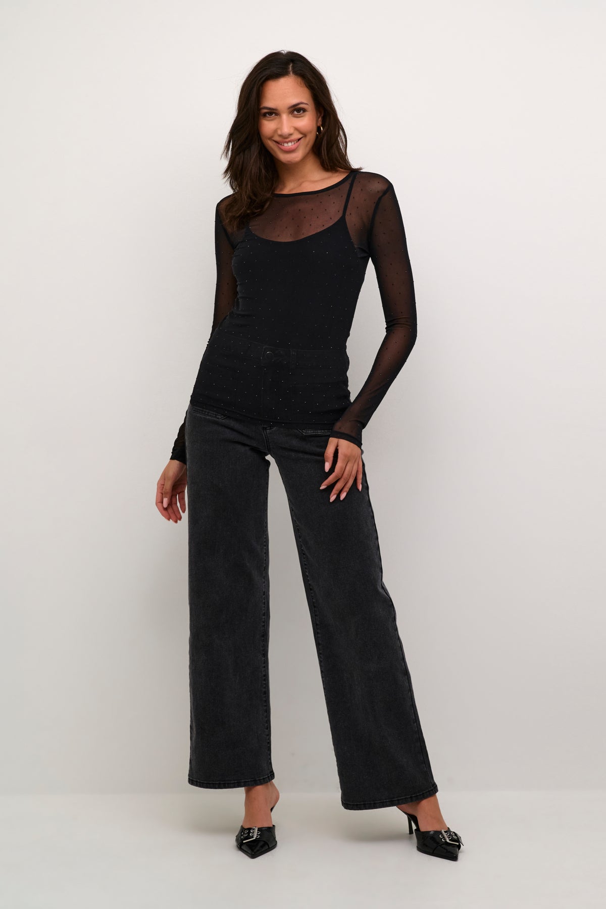 KAdoriana T-Shirt - Black Deep