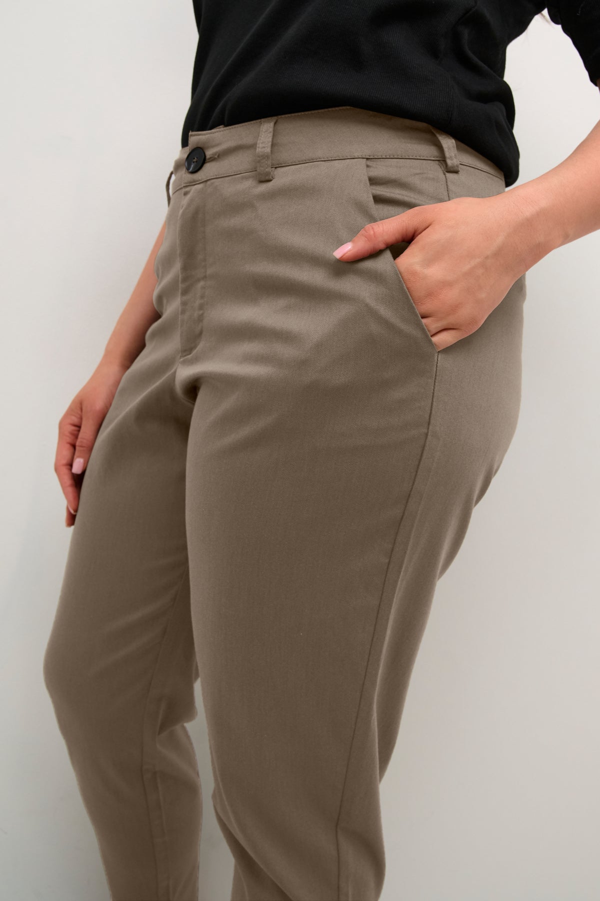 KCleana Chino 7/8 Pants - Major Brown