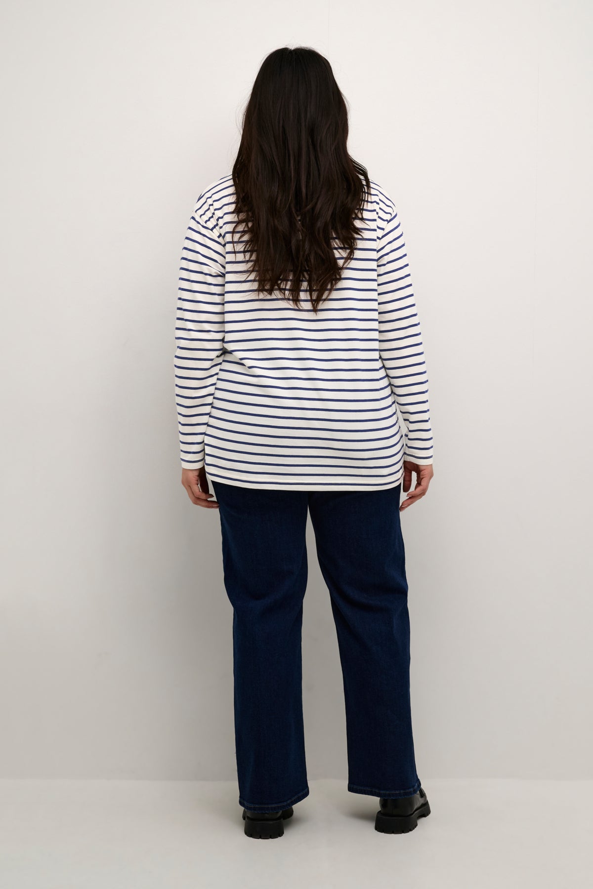 KCwinni LS T-Shirt Stripe - Blue