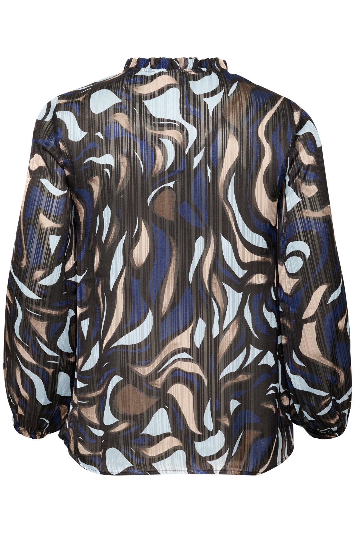 KCmarga Blouse - Blue/Black