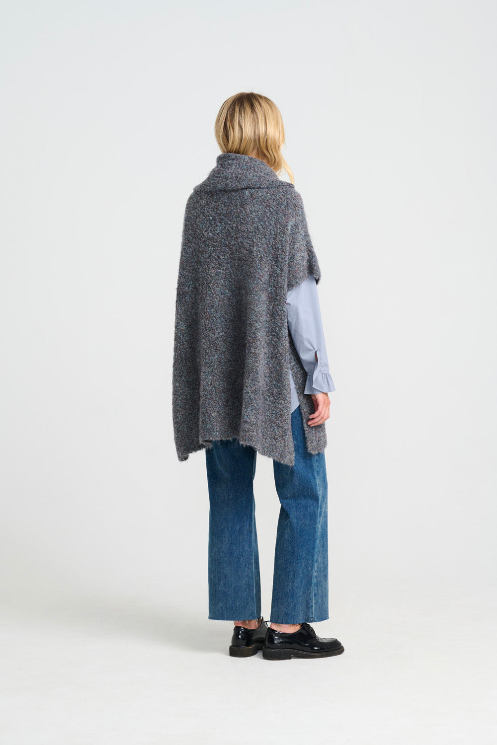 Poncho - Blue
