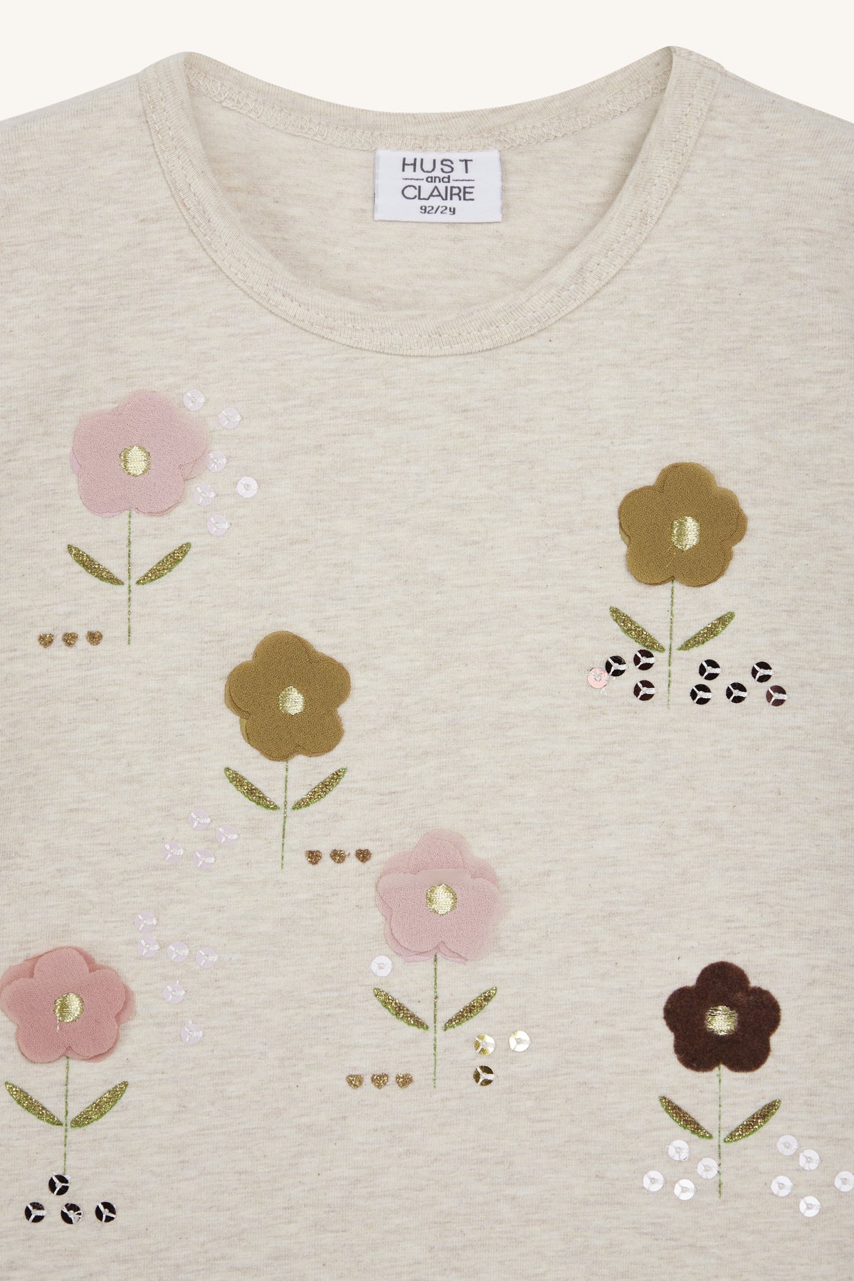 HCAjna T-Shirt - Wheat Melange