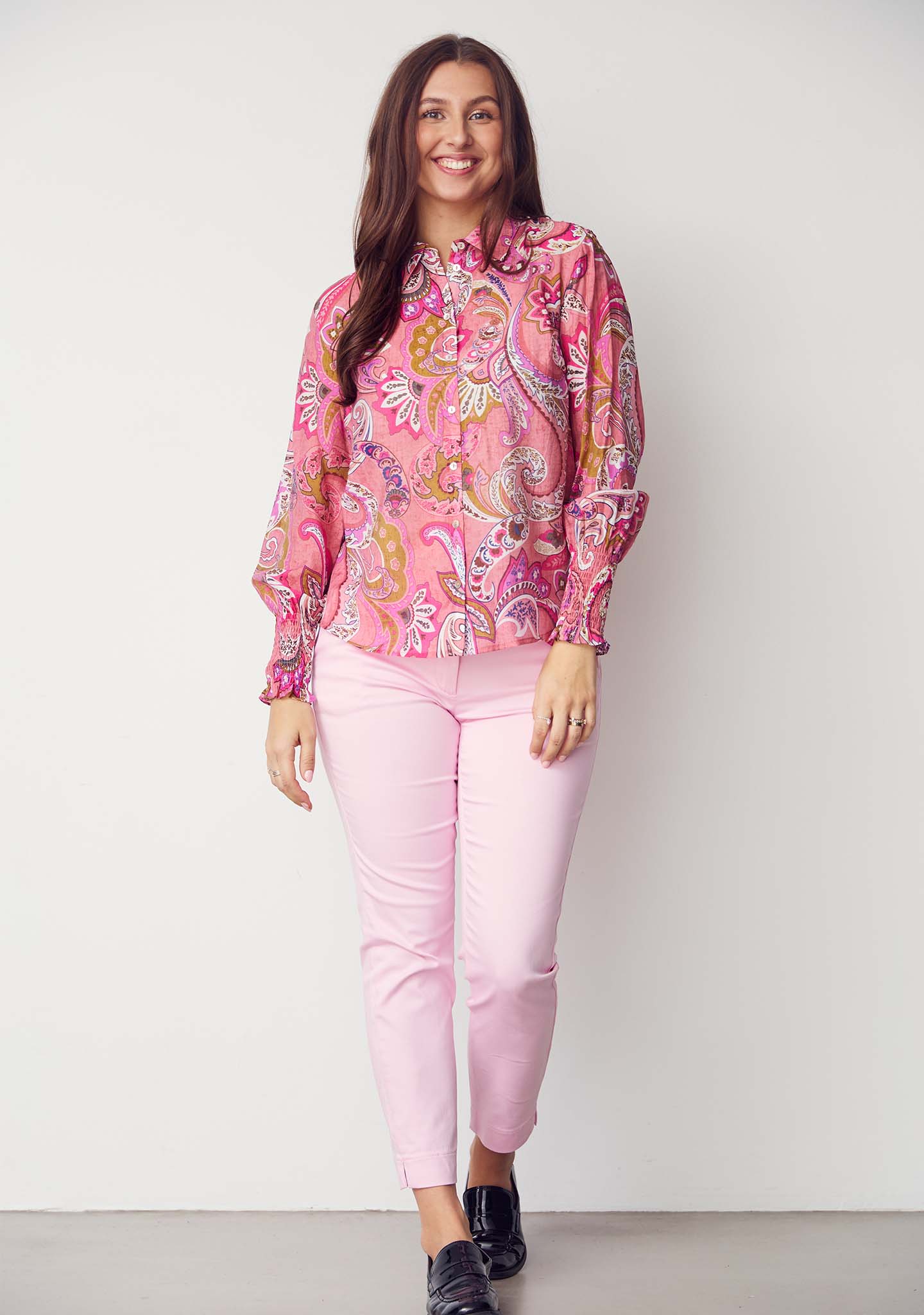 Isay Chino Pants - Pink
