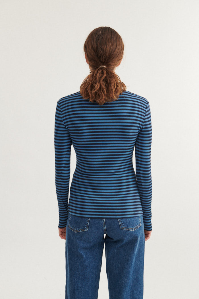 Ludmilla LS Tee - Copen Blue/Sky
