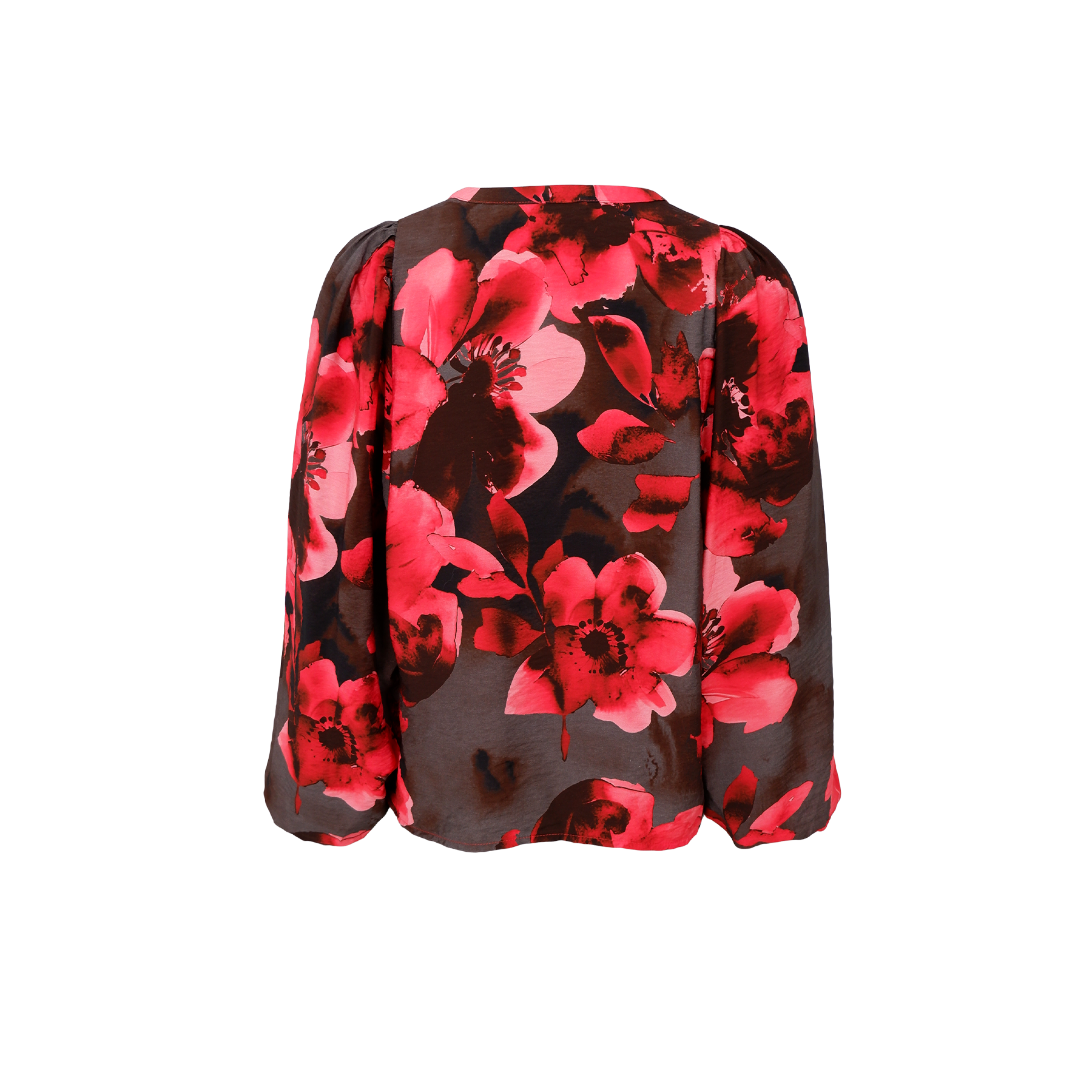 BCmio Blouse - Red Flower