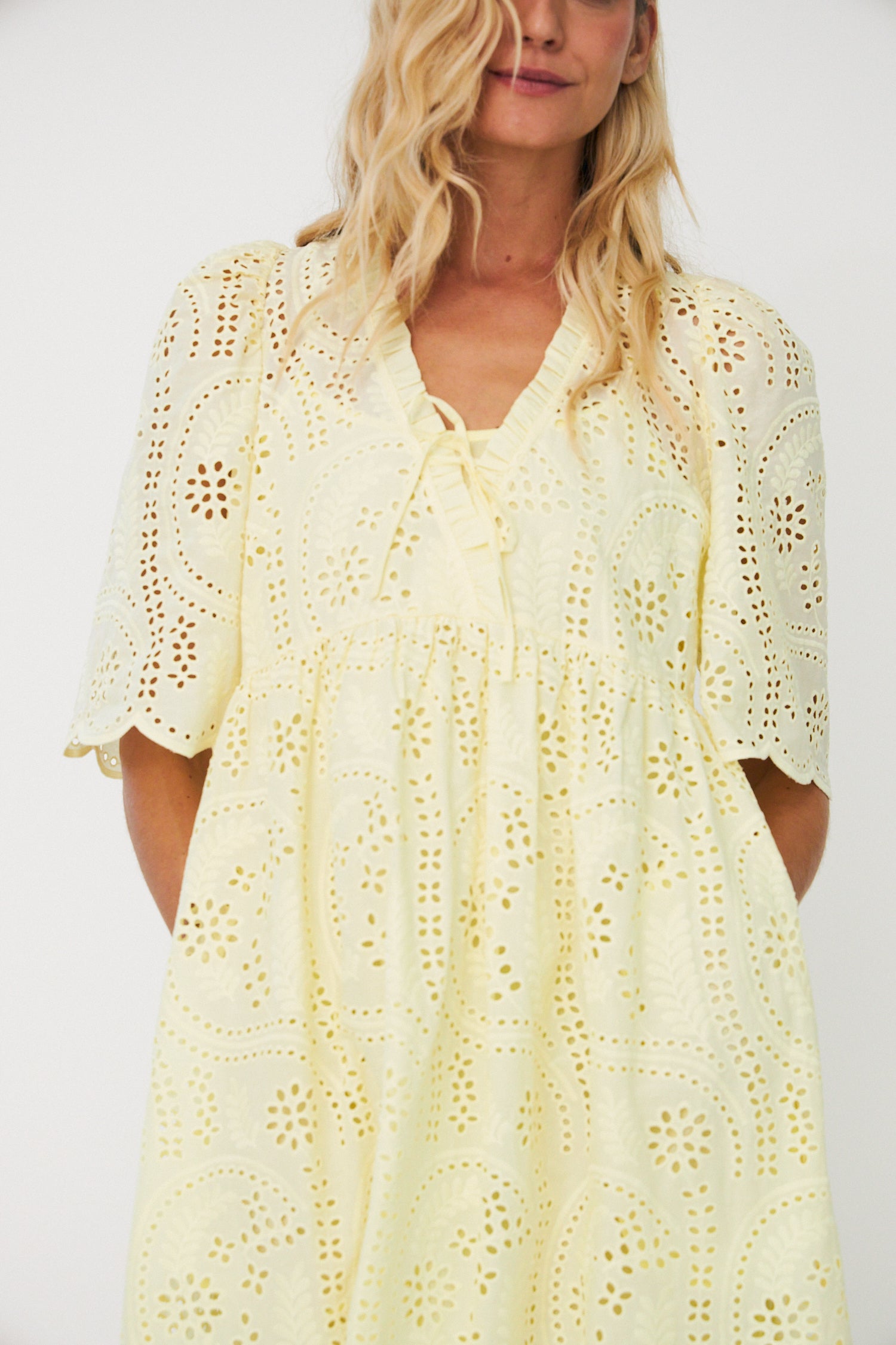 Breezecras Dress - French Vanilla