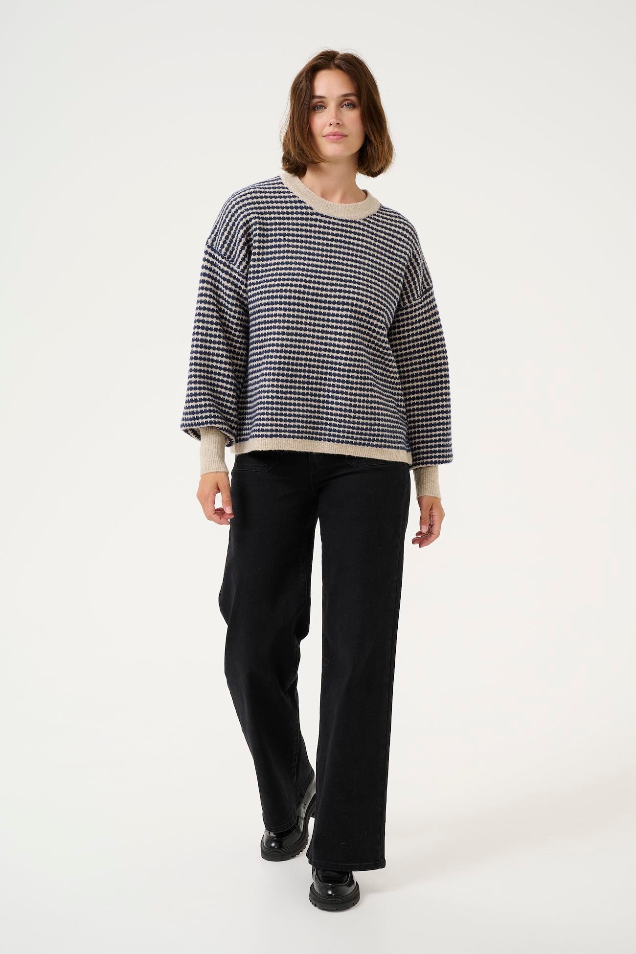 KAellery Knit Pullover - Feather Blue