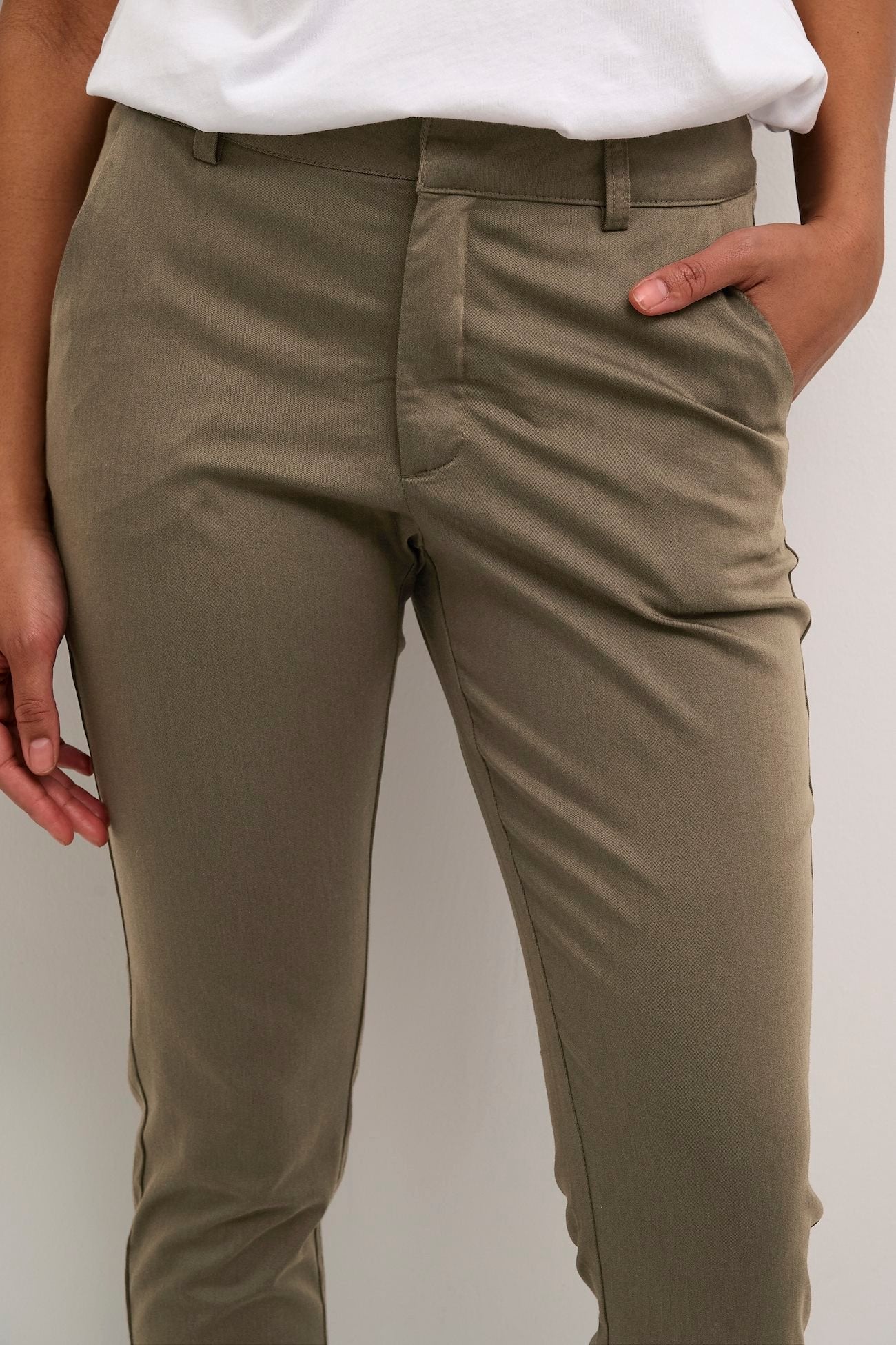 KAlea 7/8 Chino Pant - Major Brown