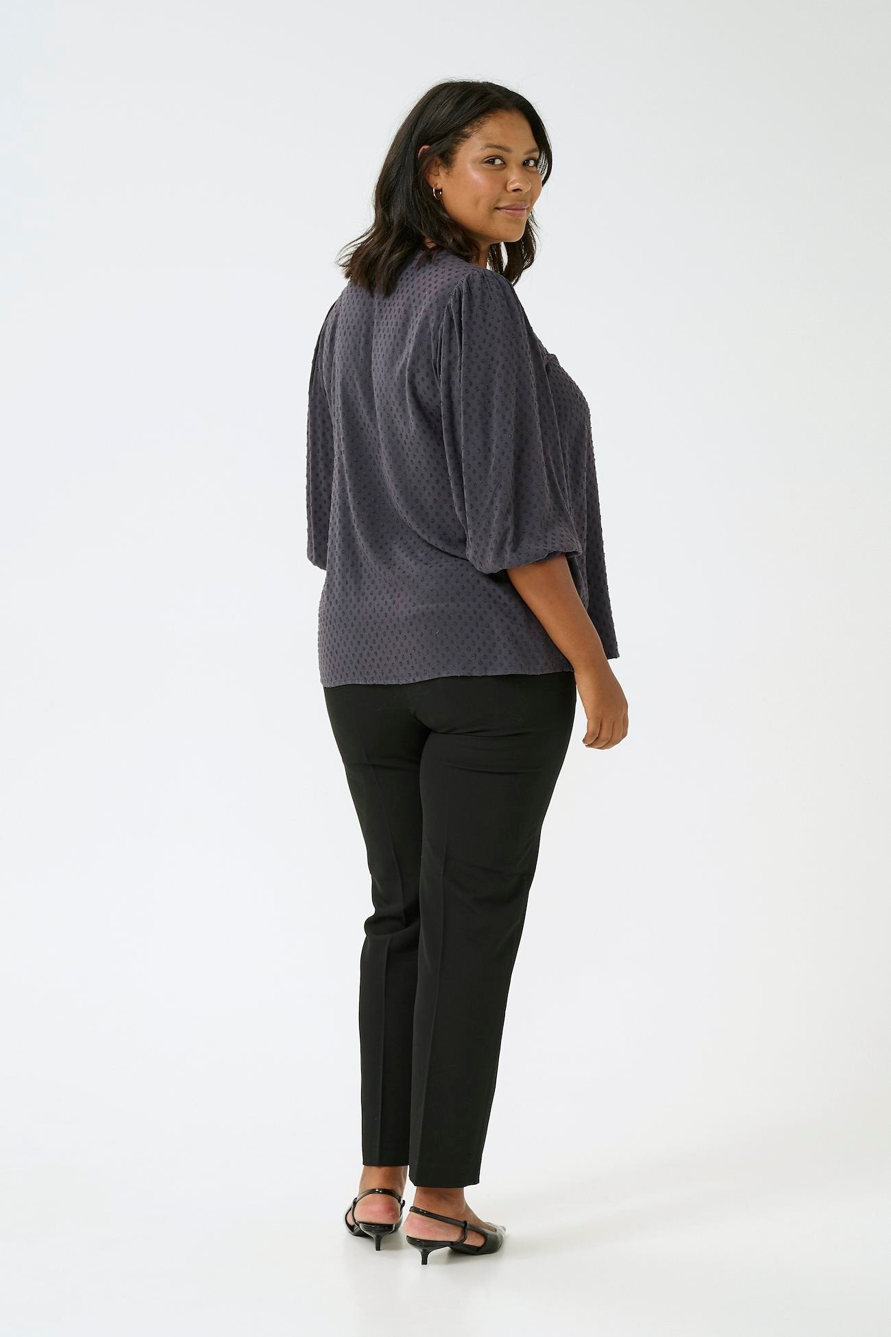 KCanya Blouse - Black Oyster