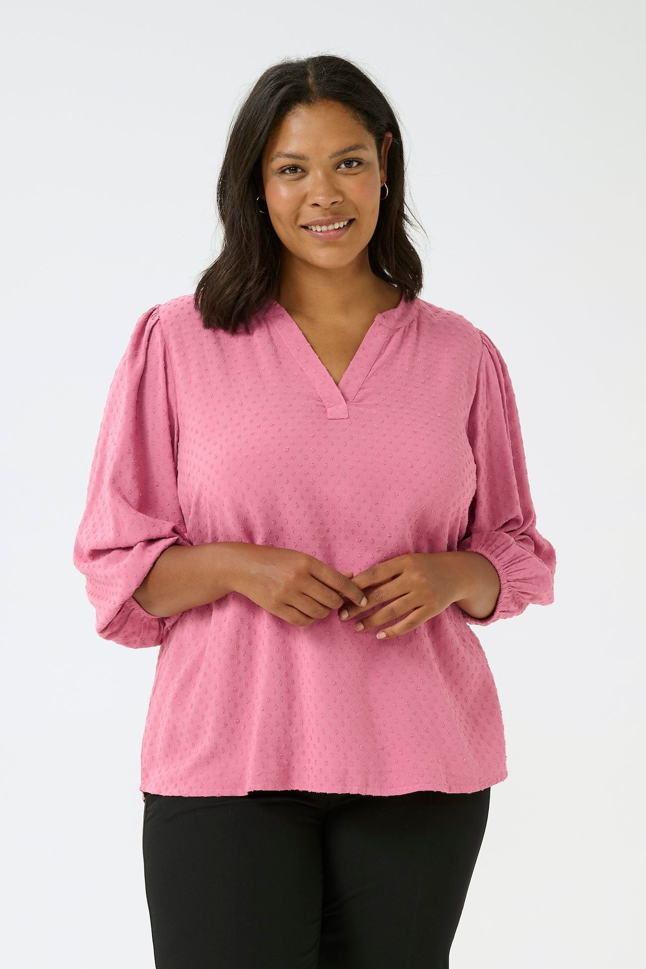 KCanya Blouse - Mesa Rose