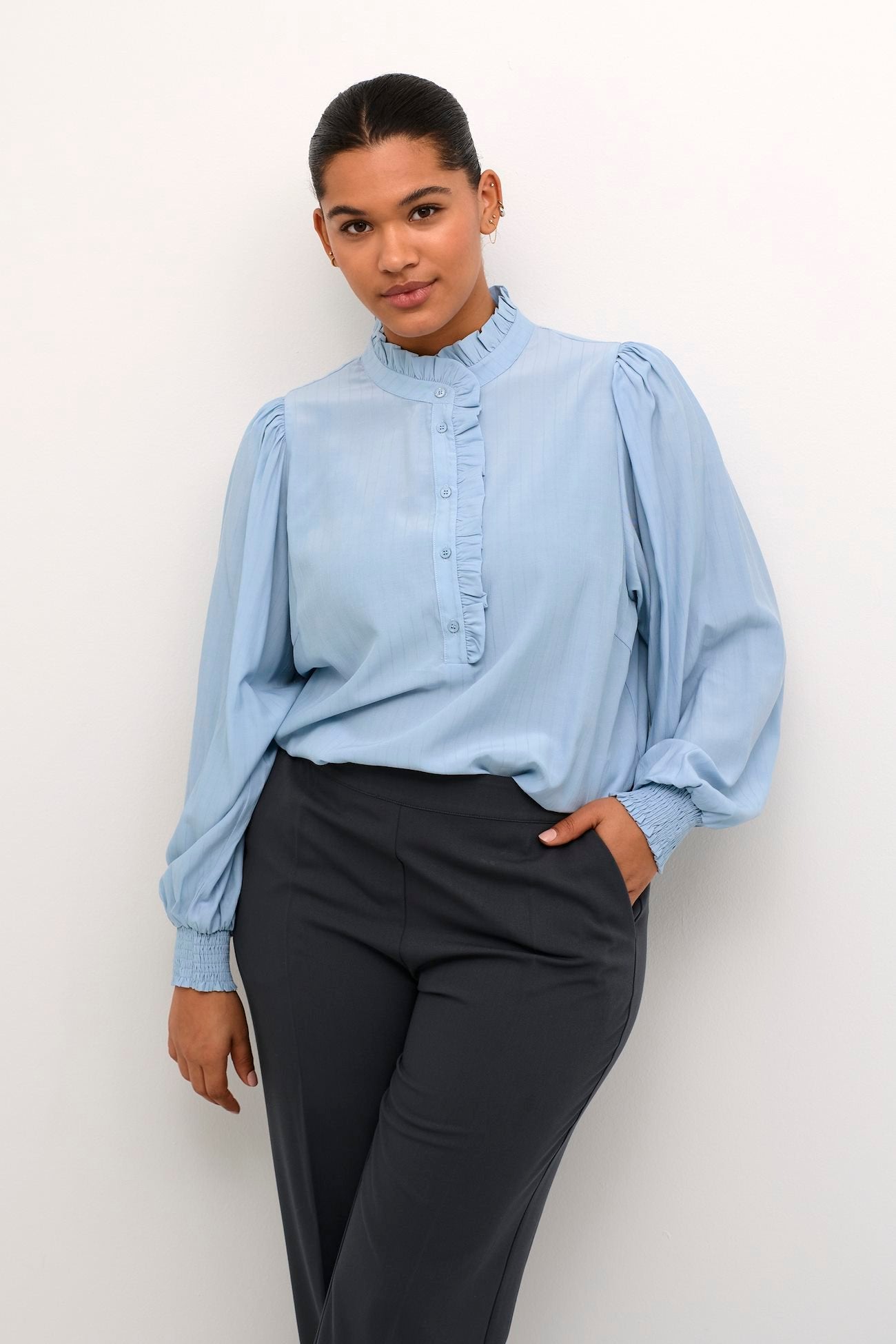 KCdorina Blouse - Celestial Blue