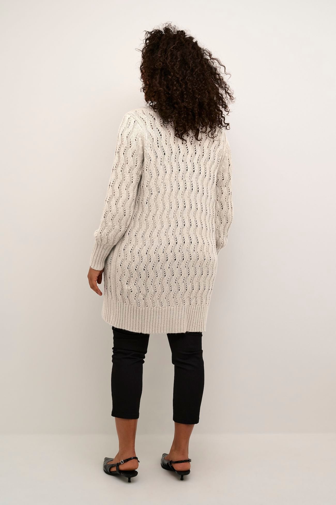 KClana Knit Cardigan - Feather Gray