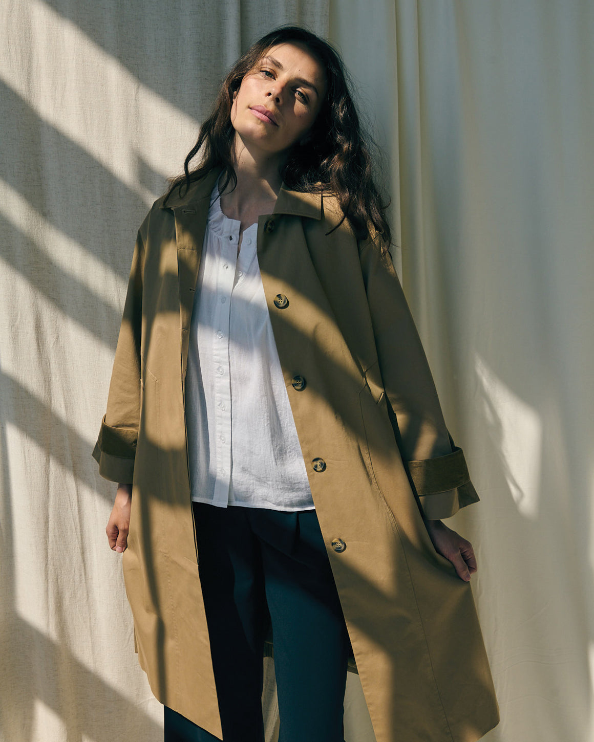 Alma Trenchcoat - Sand