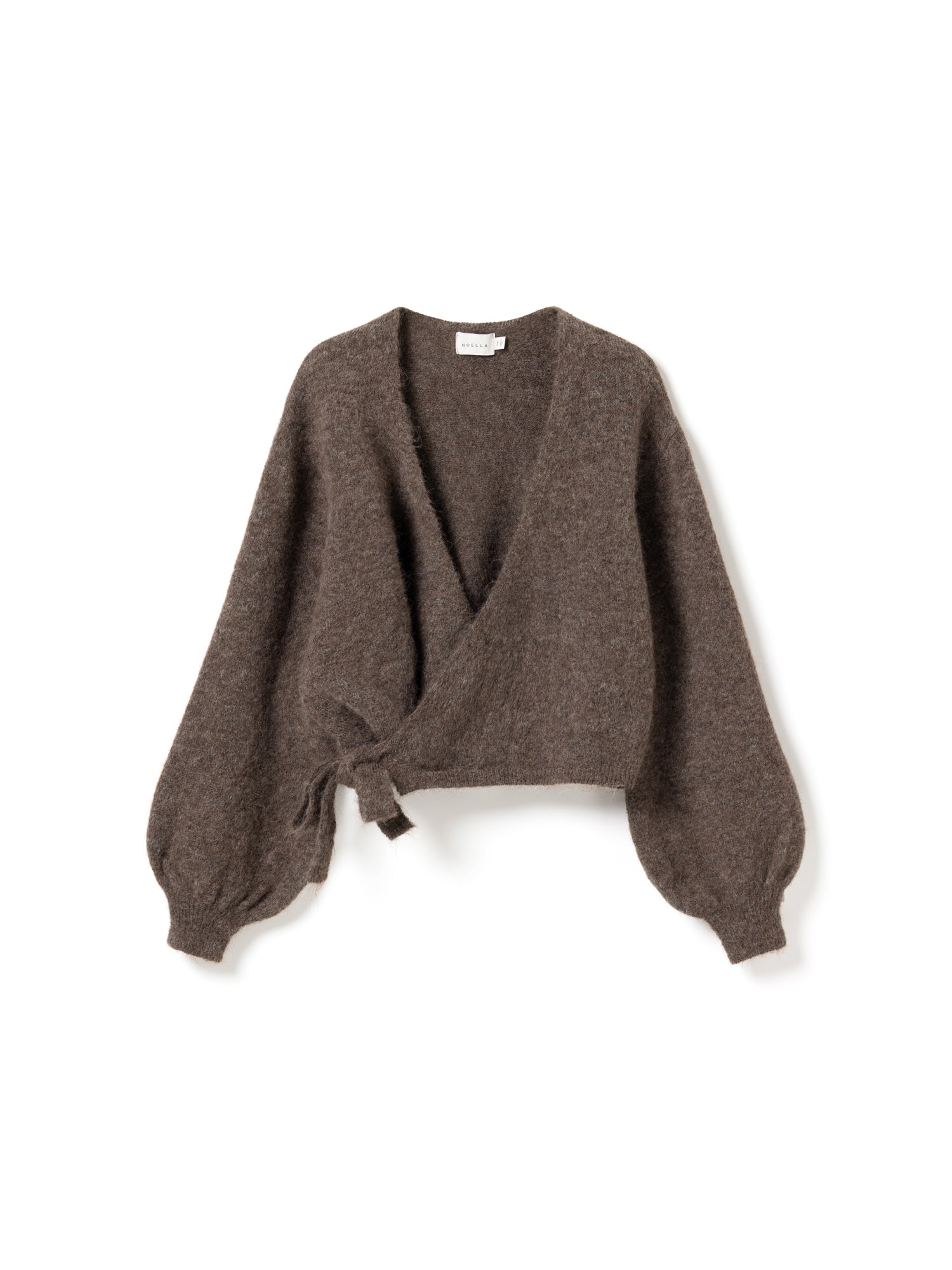 Maelee Knit Cardigan - Timber Brown Melange