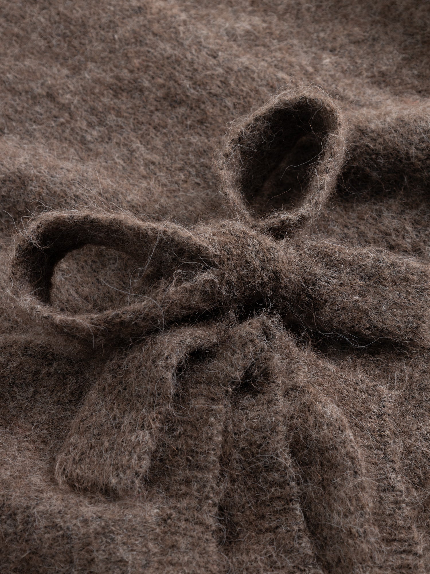 Maelee Knit Cardigan - Timber Brown Melange