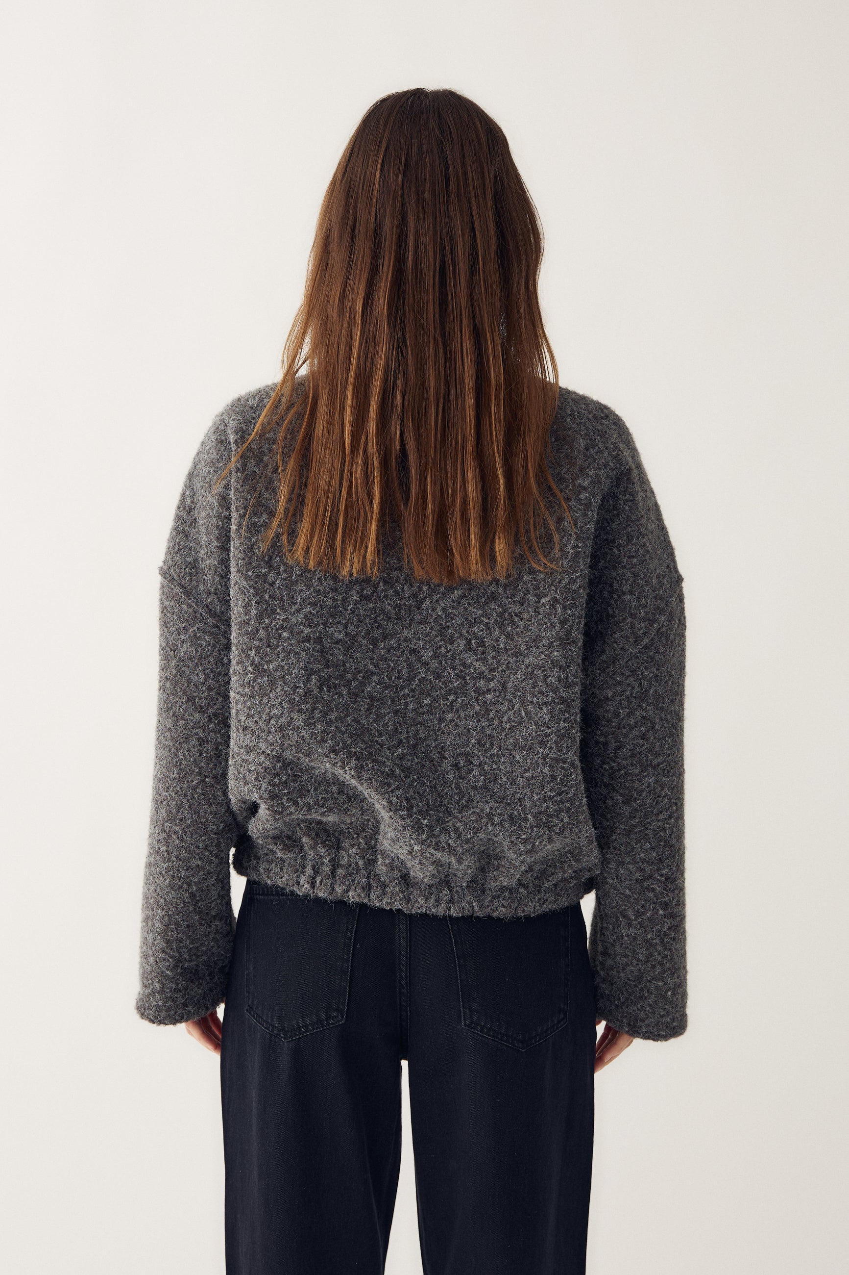Marnie Jacket - Dark Grey Melange