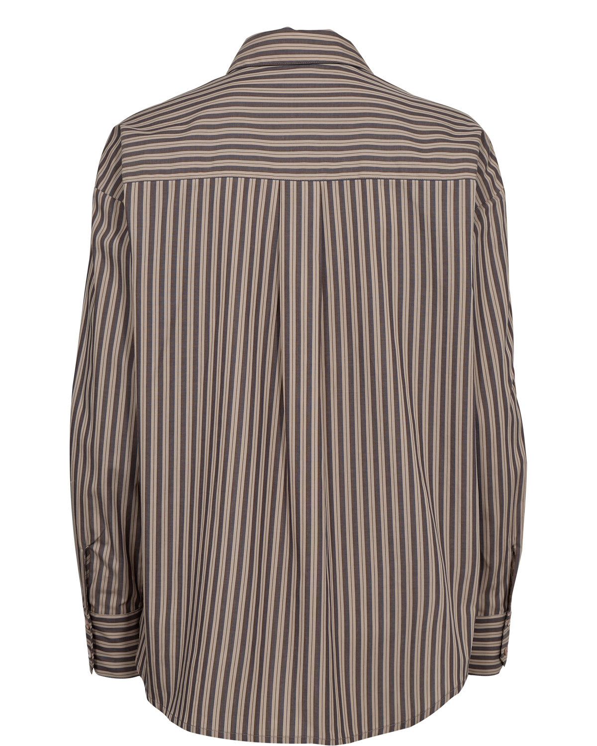 NUkacey Embroidery Shirt - Deep Taupe
