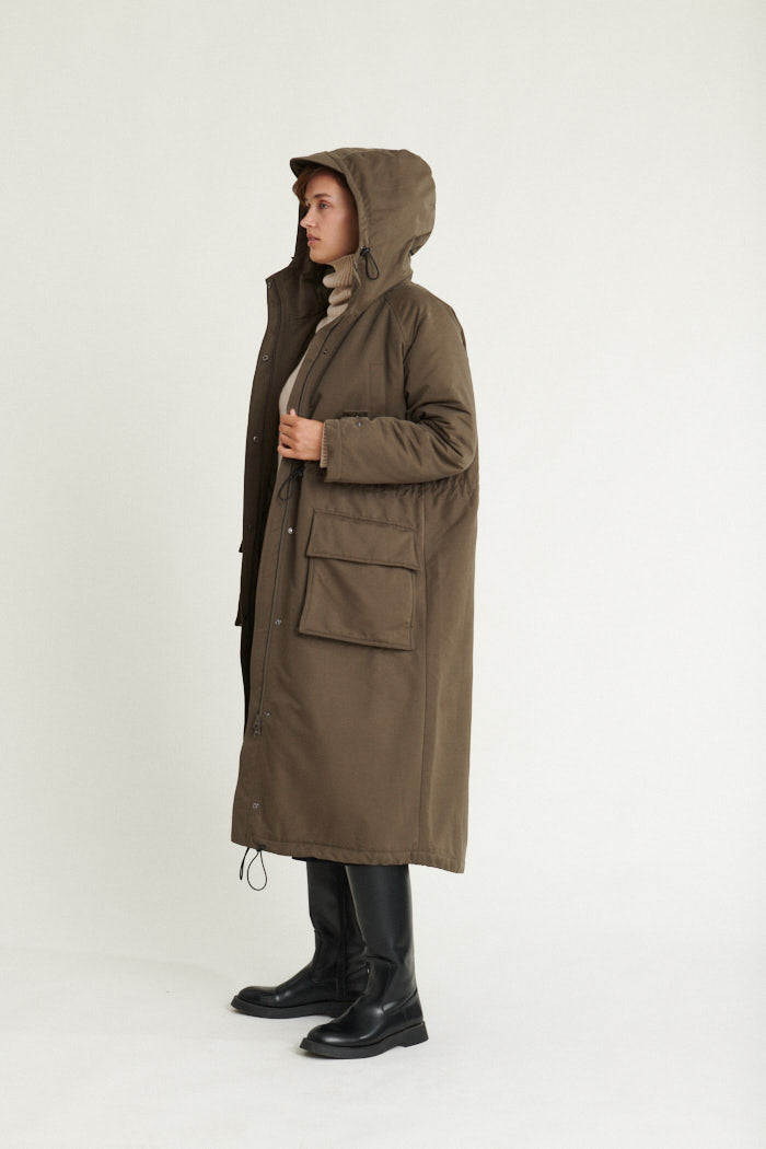 Ajlin Parka Jacket - Tarmac