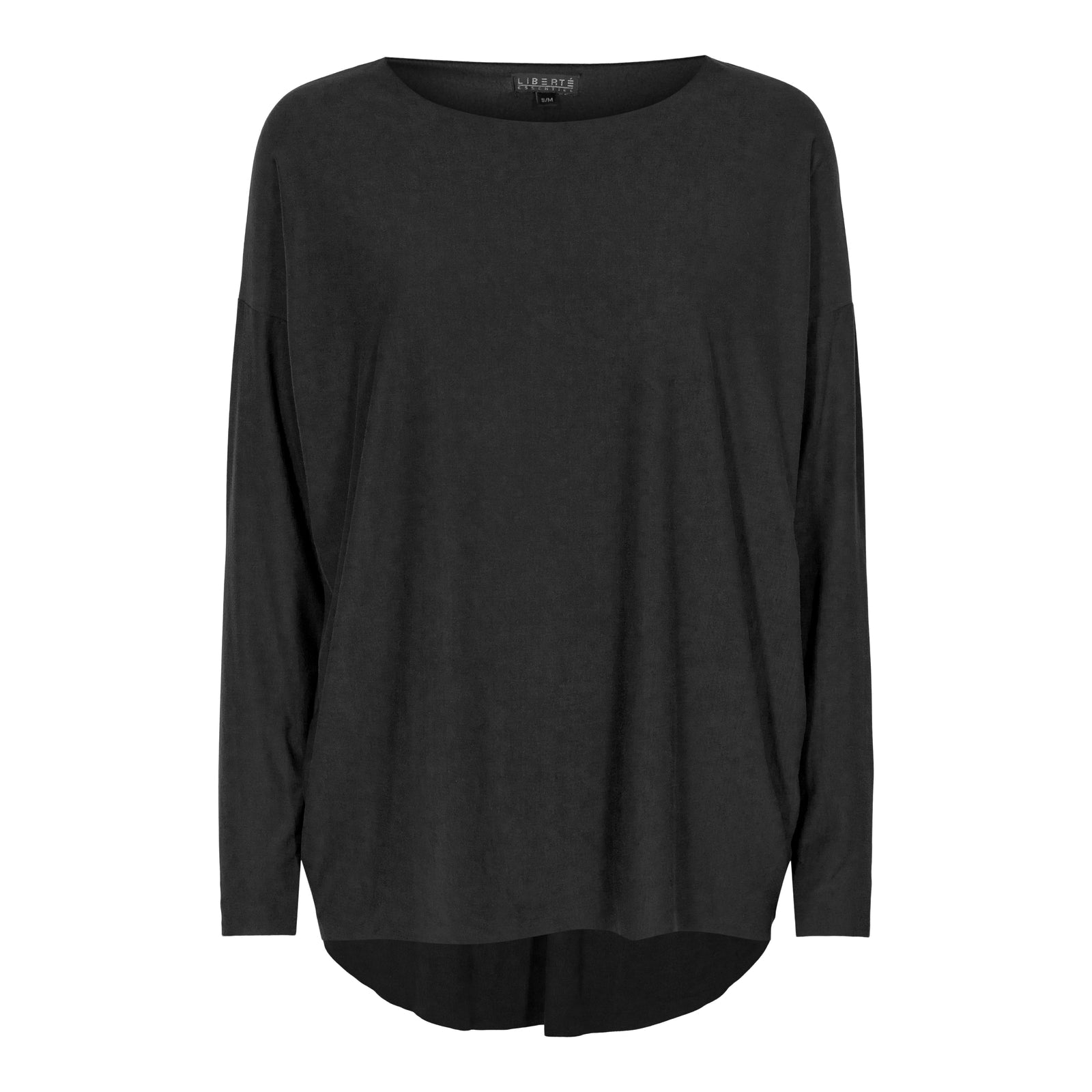 Alma Long Sleeve Top - Black