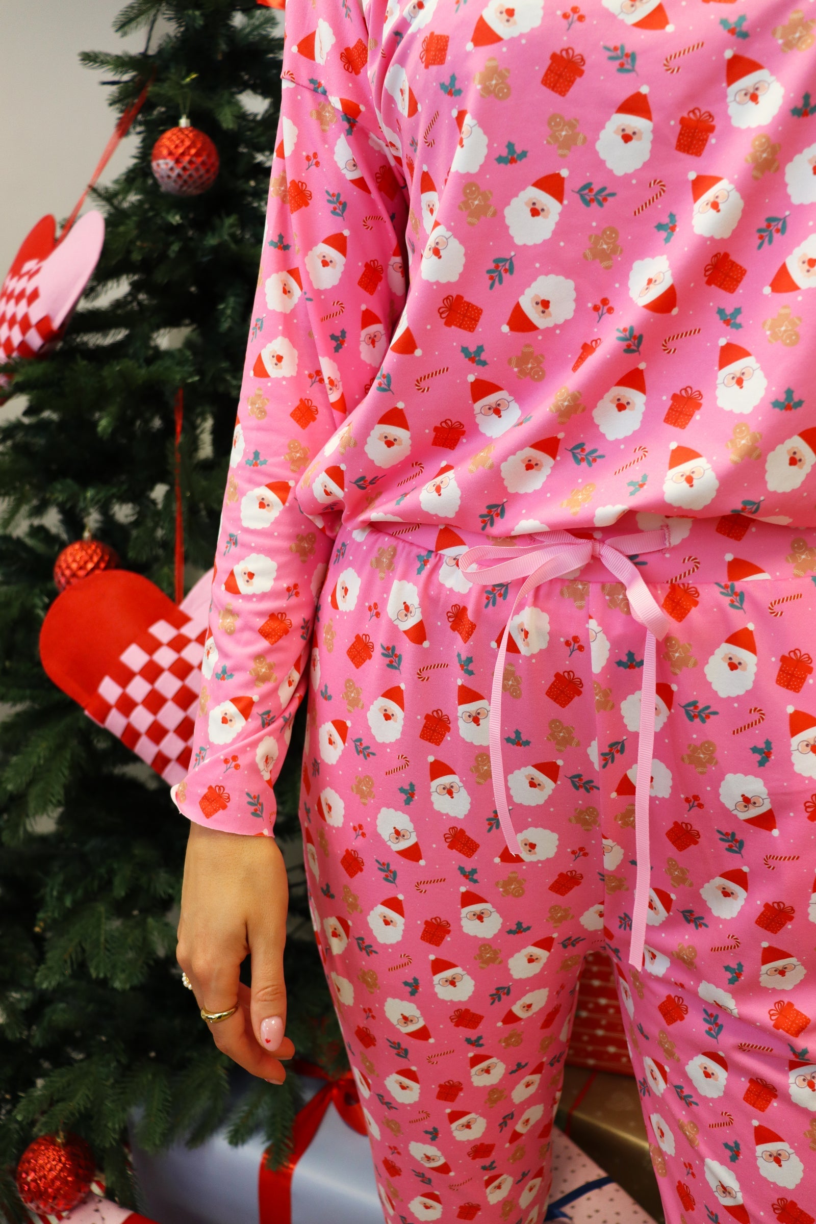 Alma Pants Santa - Pink