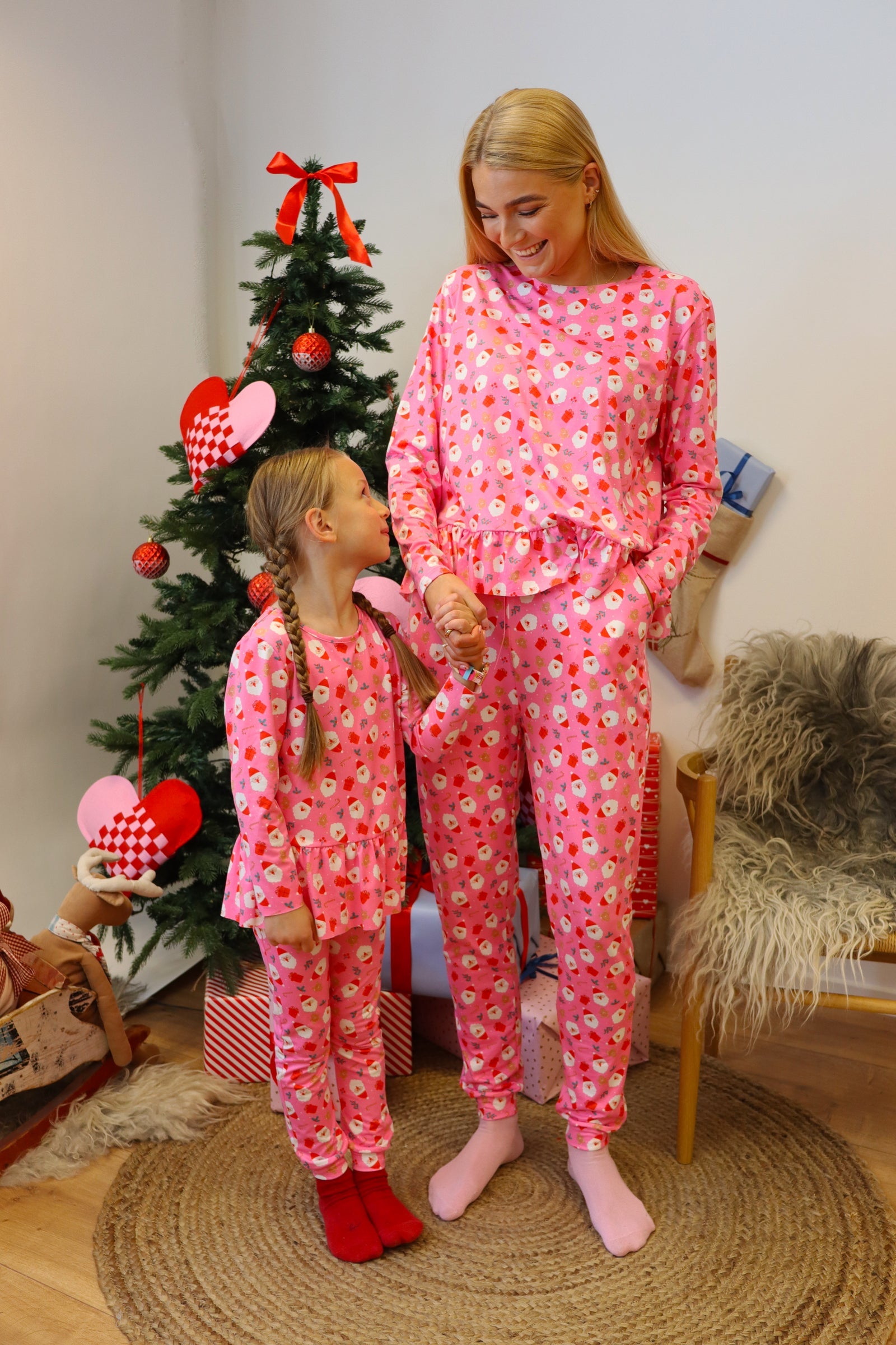 Alma Pants Santa - Pink