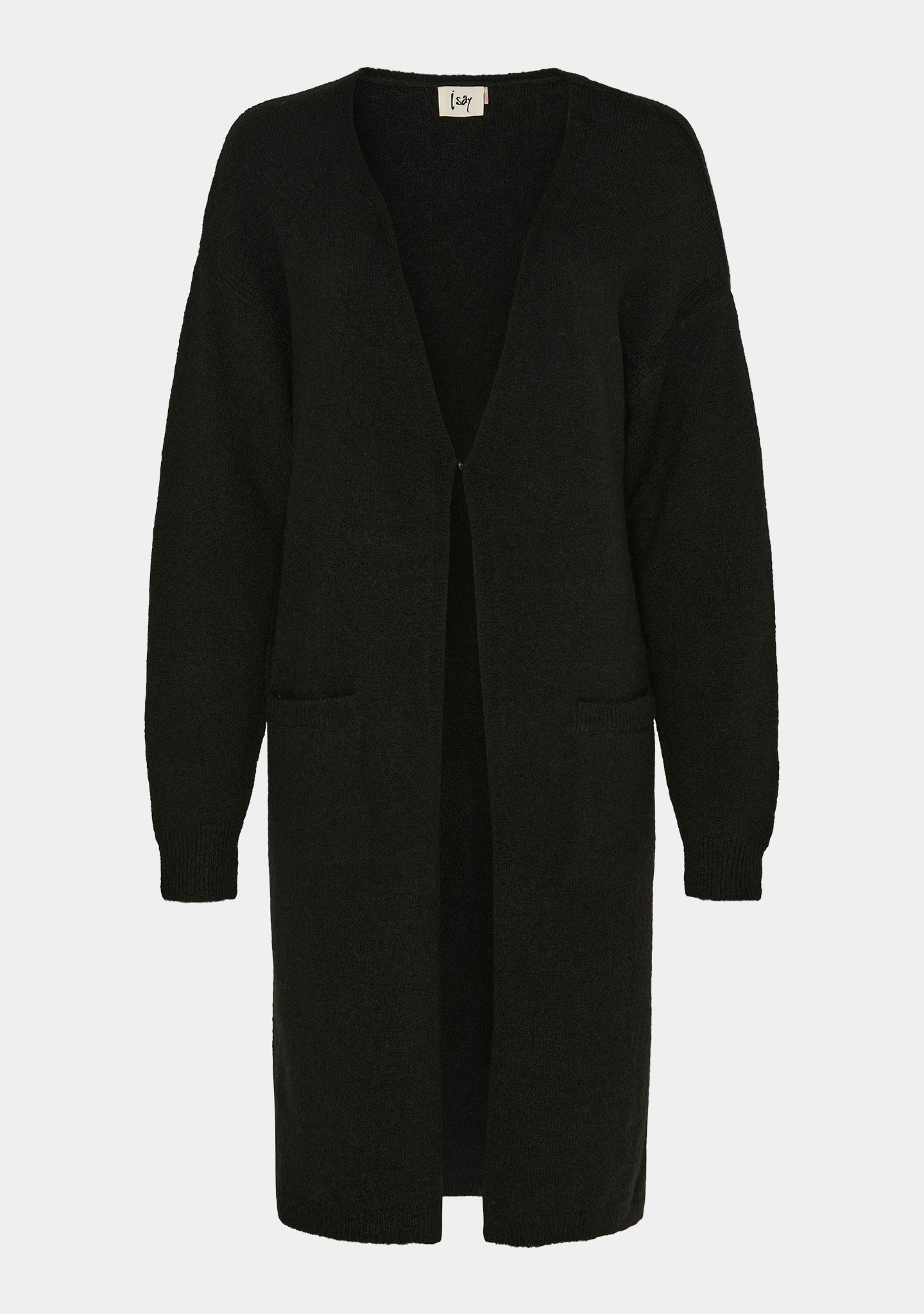 Anna Long Cardigan - Black
