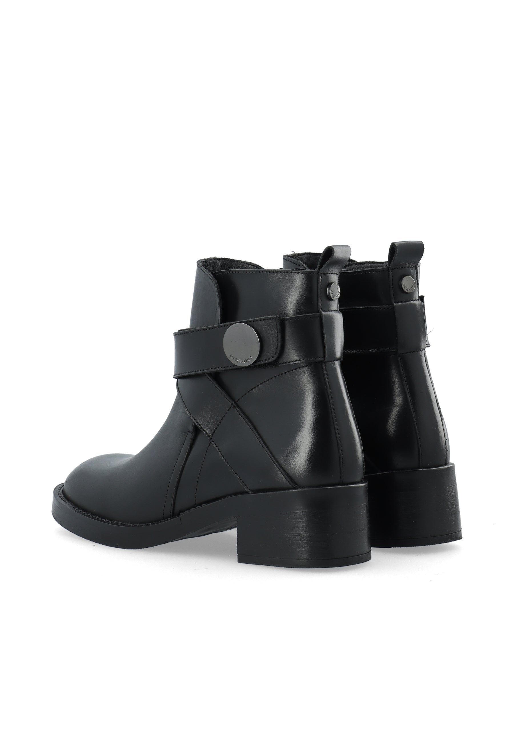Cassine Zip Boot Leather - Black (forkert style på billedet)