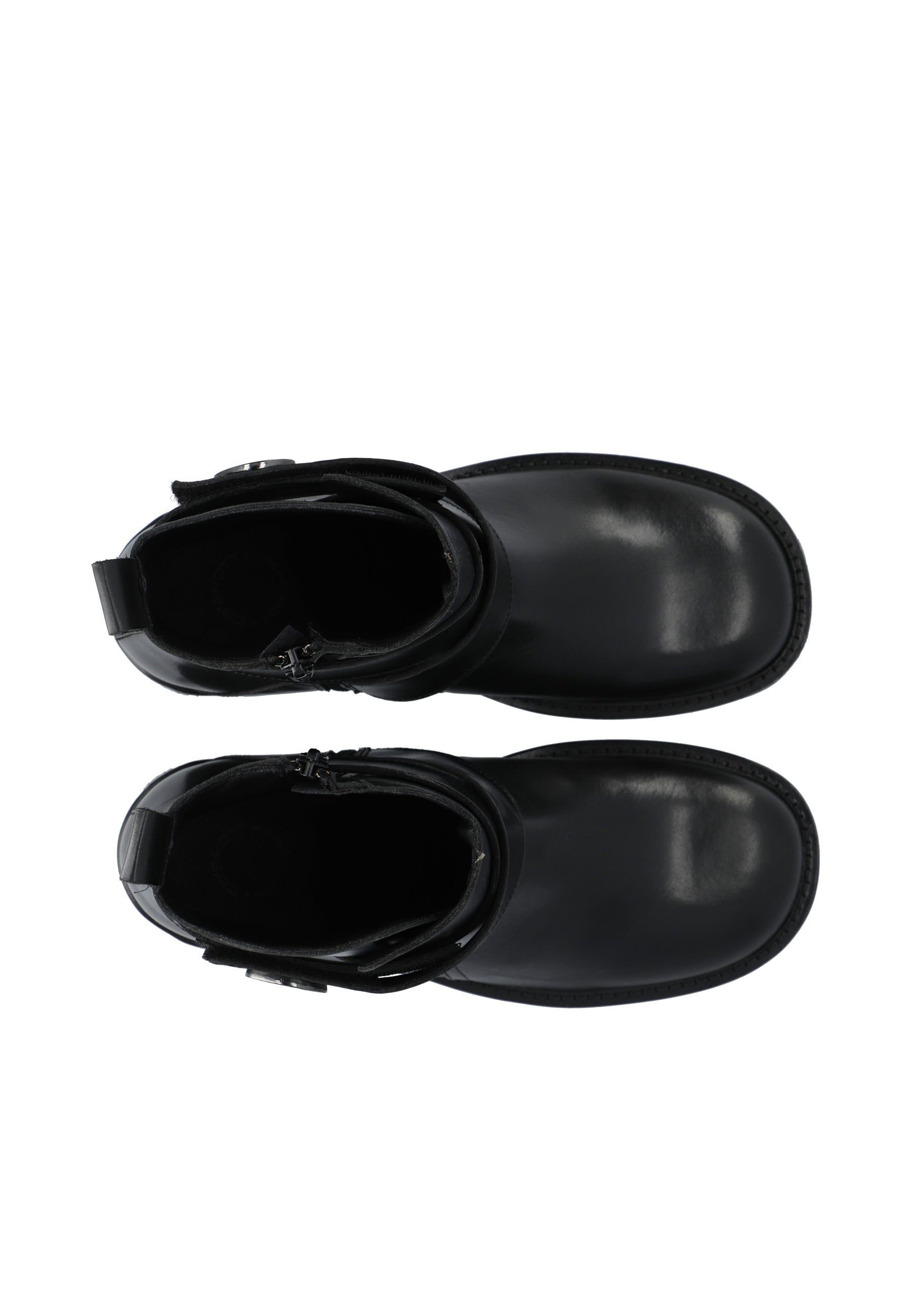 Cassine Zip Boot Leather - Black (forkert style på billedet)