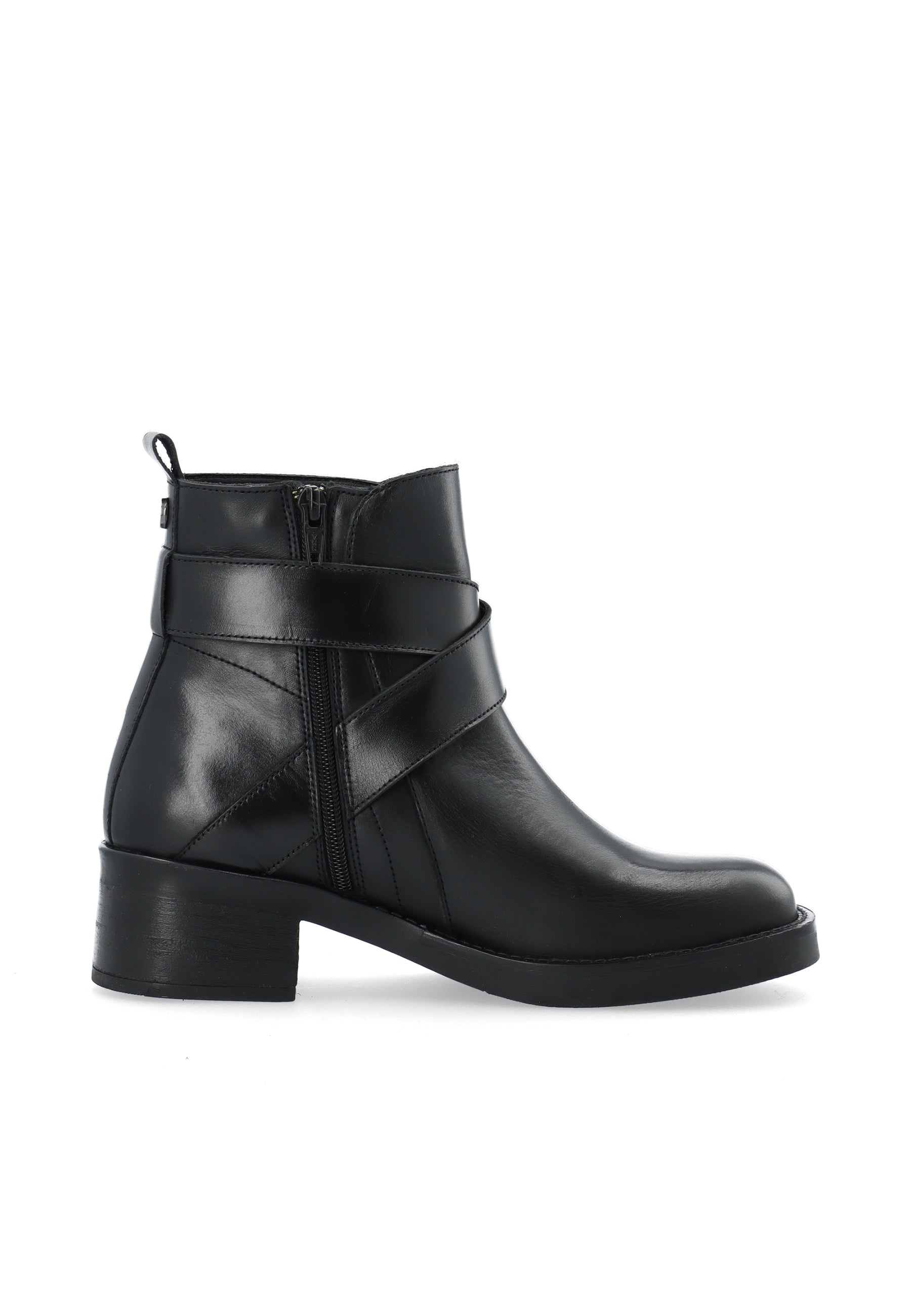 Cassine Zip Boot Leather - Black (forkert style på billedet)
