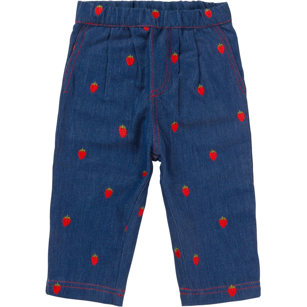 Colette Pants - Berry Denim