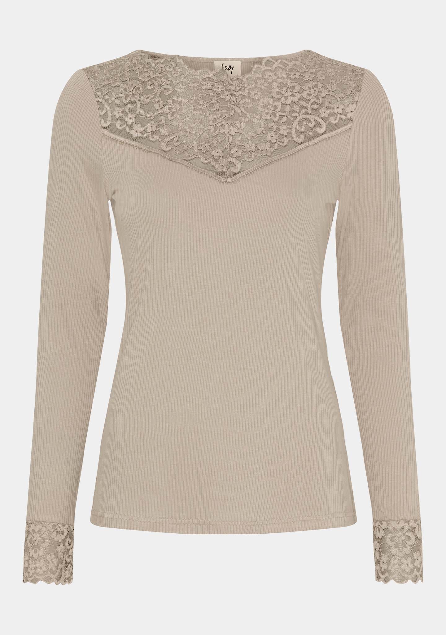 Dee Lace Blouse - Sand