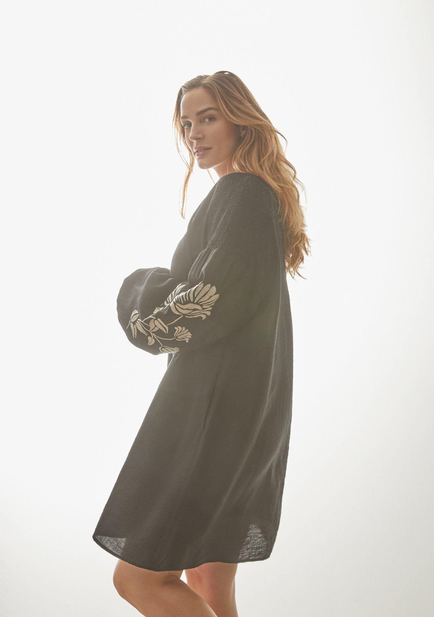Elly Tunic Dress - Black