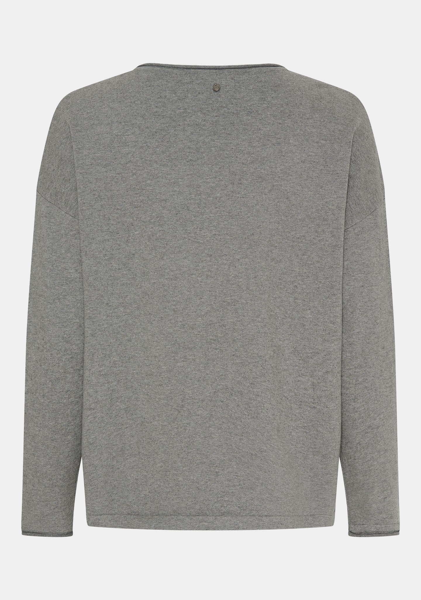 Frigga V-Neck - Grey Melange