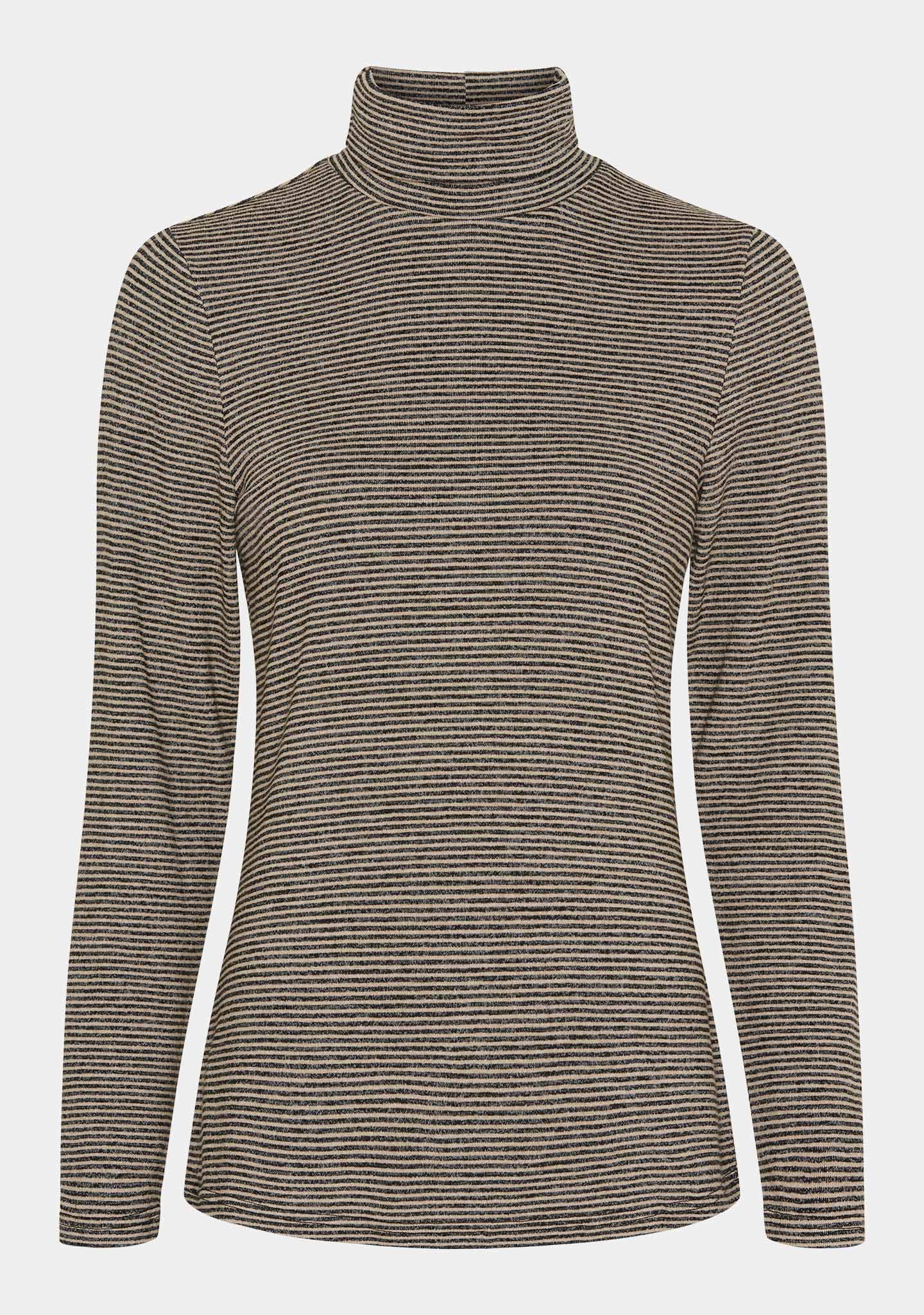 Fro Rollneck Blouse - Potato Stripe
