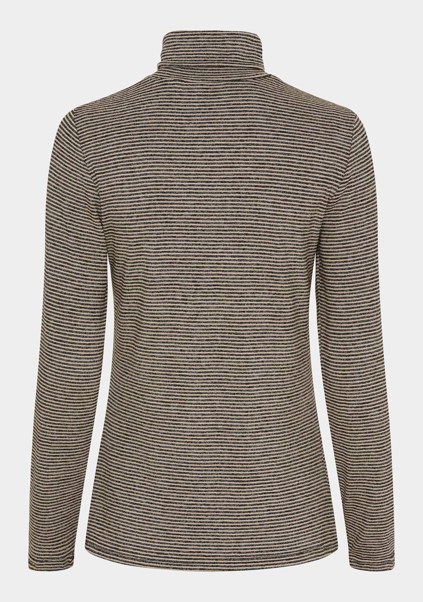 Fro Rollneck Blouse - Potato Stripe