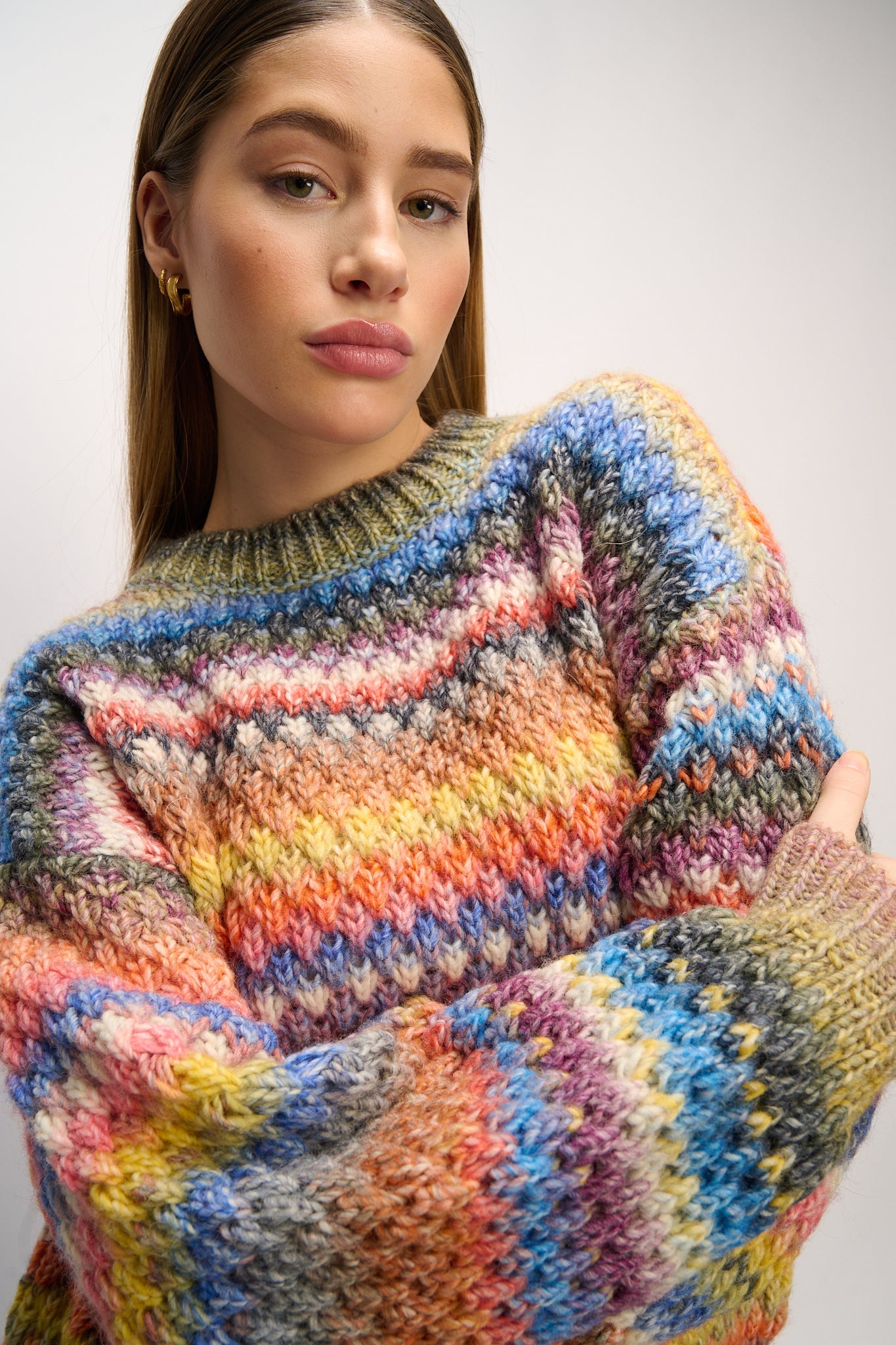Gio Knit Sweater - Multi Mix