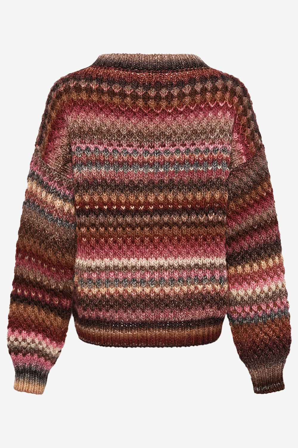 Gio Knit Sweater - Rust Mix