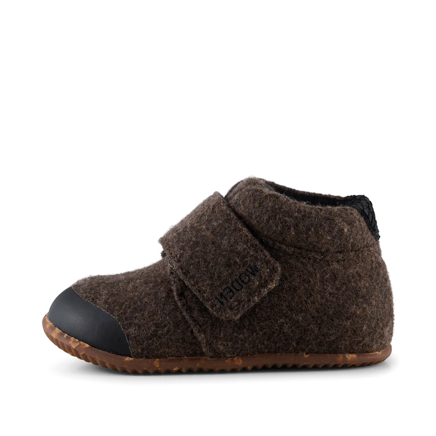 Hjemmesko Kim Felt - Brown Melange