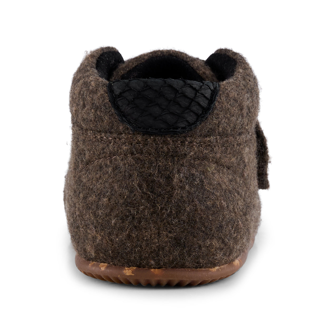 Hjemmesko Kim Felt - Brown Melange