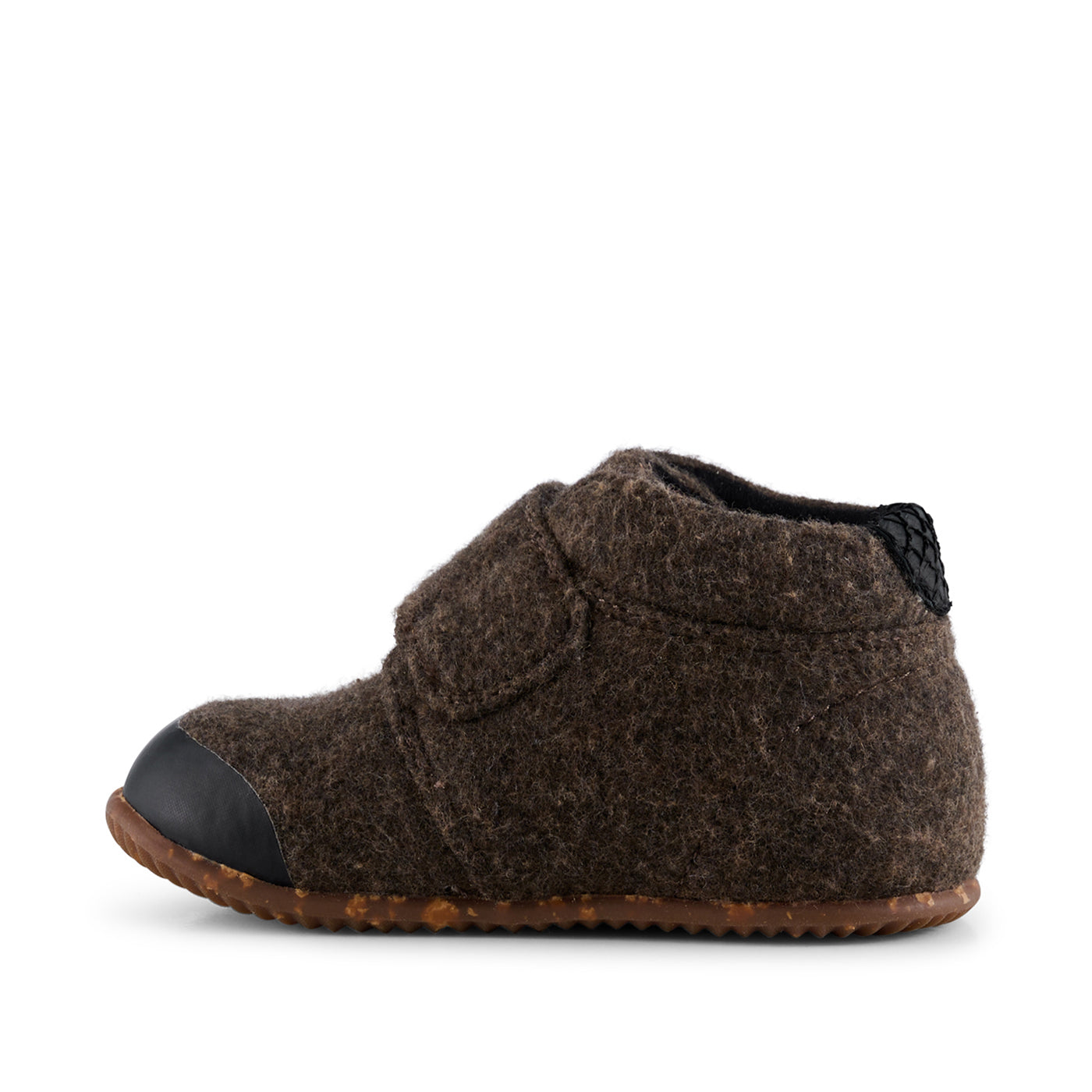Hjemmesko Kim Felt - Brown Melange