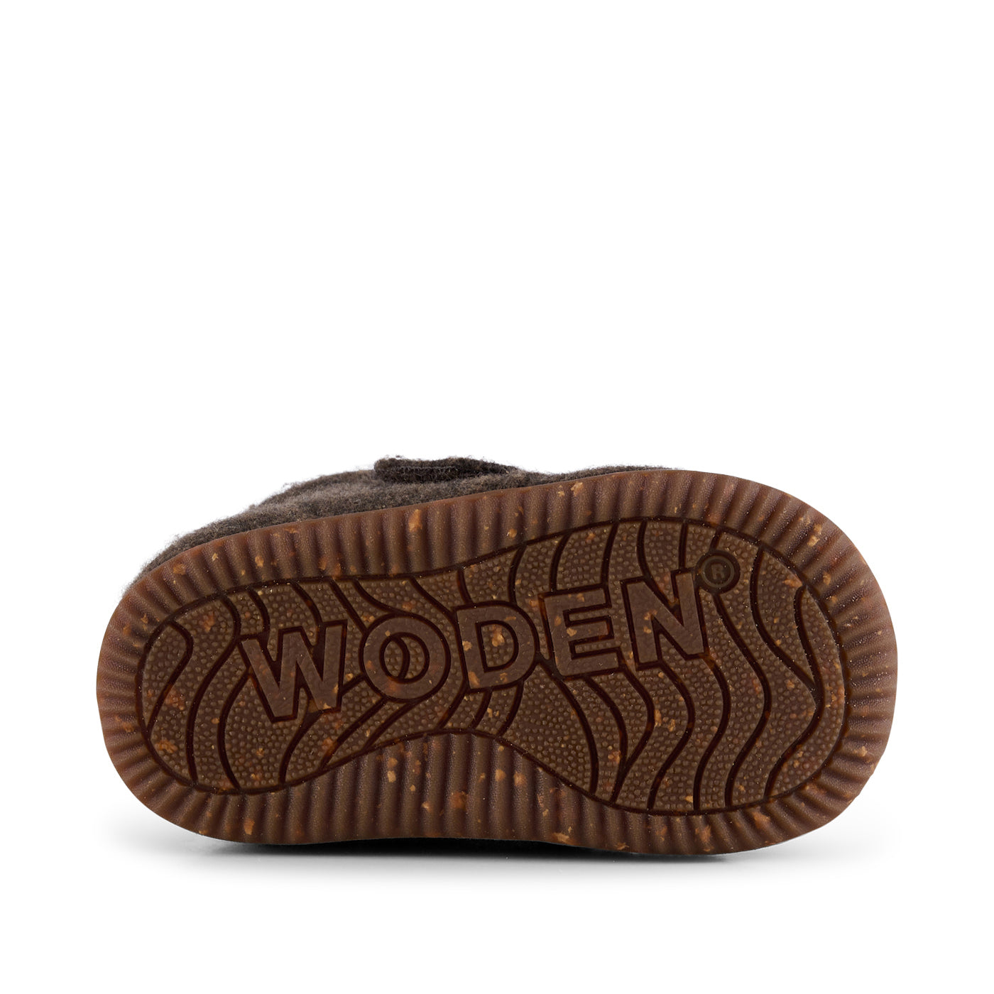 Hjemmesko Kim Felt - Brown Melange