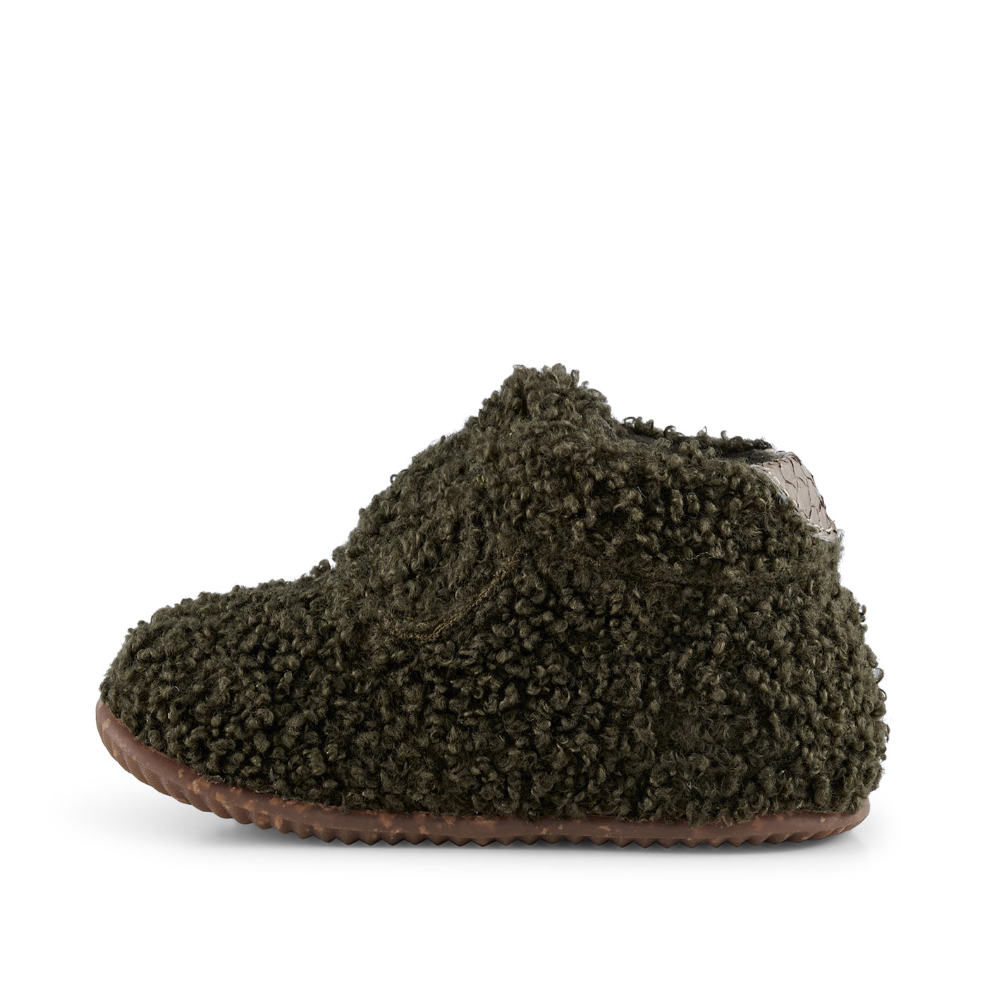 Hjemmesko Kim Teddy - Dark Olive