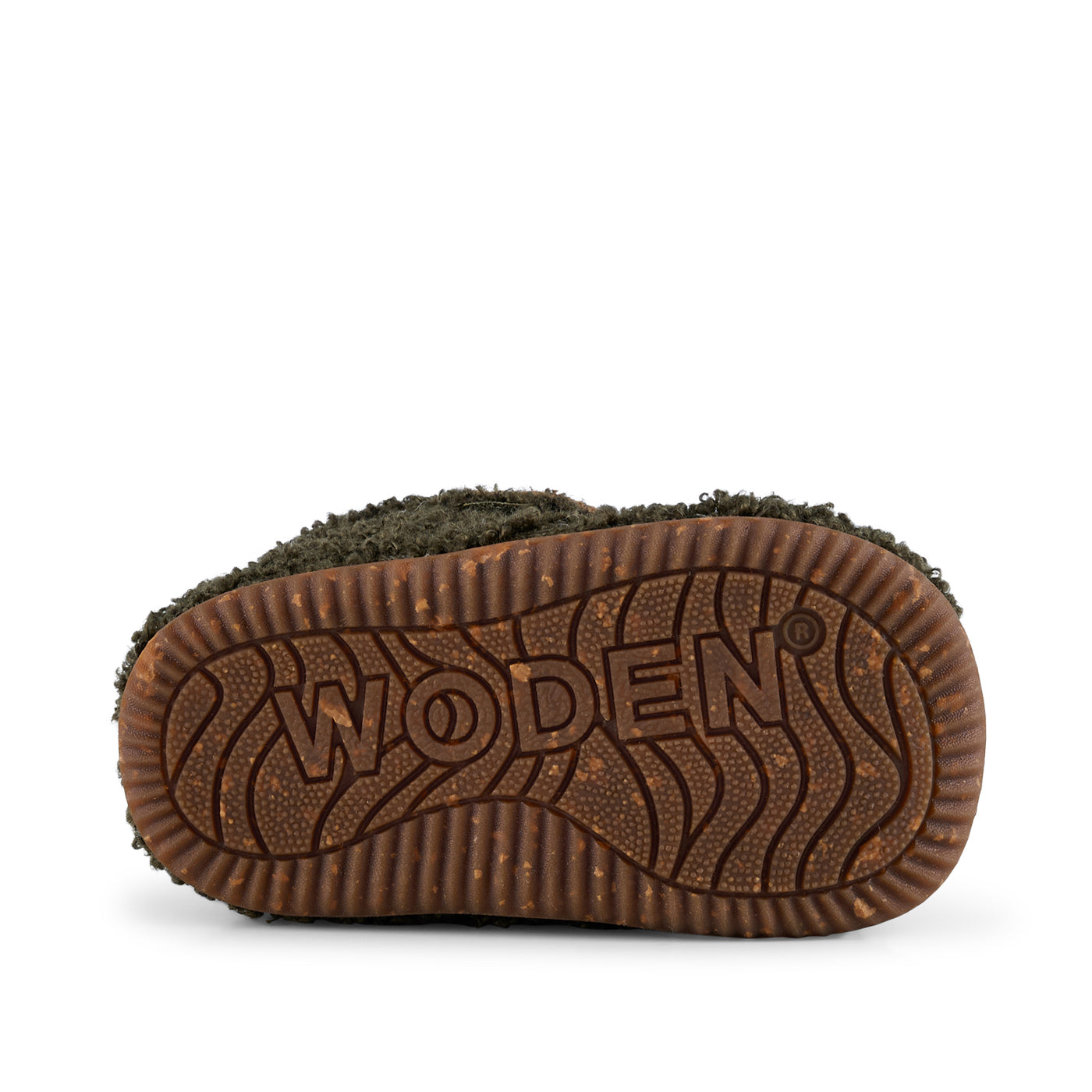 Hjemmesko Kim Teddy - Dark Olive