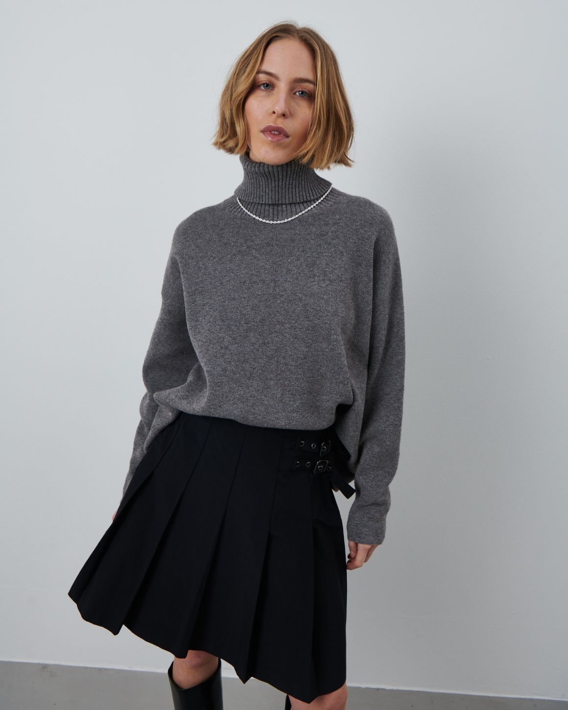Isabella Knit - Soil Grey
