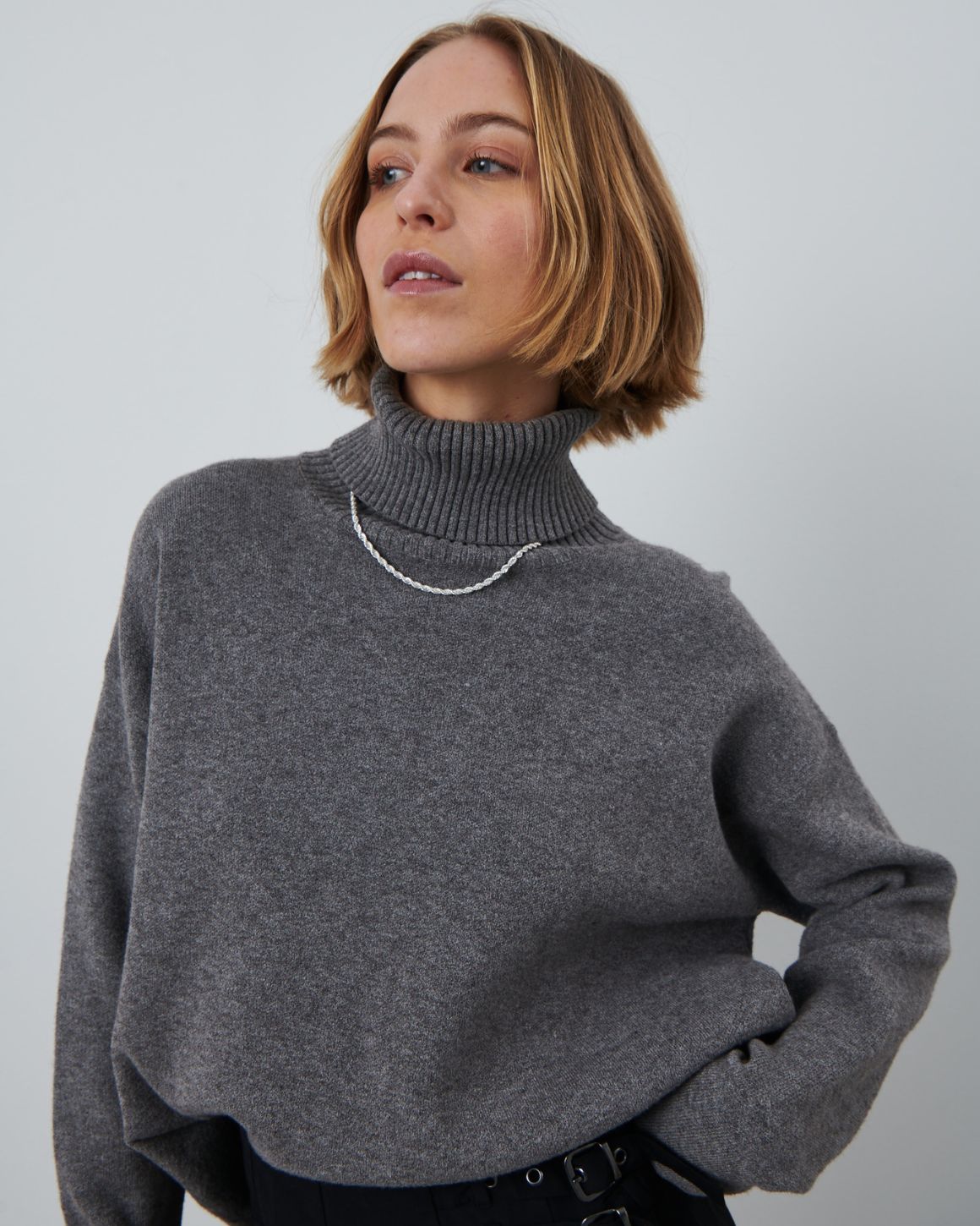 Isabella Knit - Soil Grey