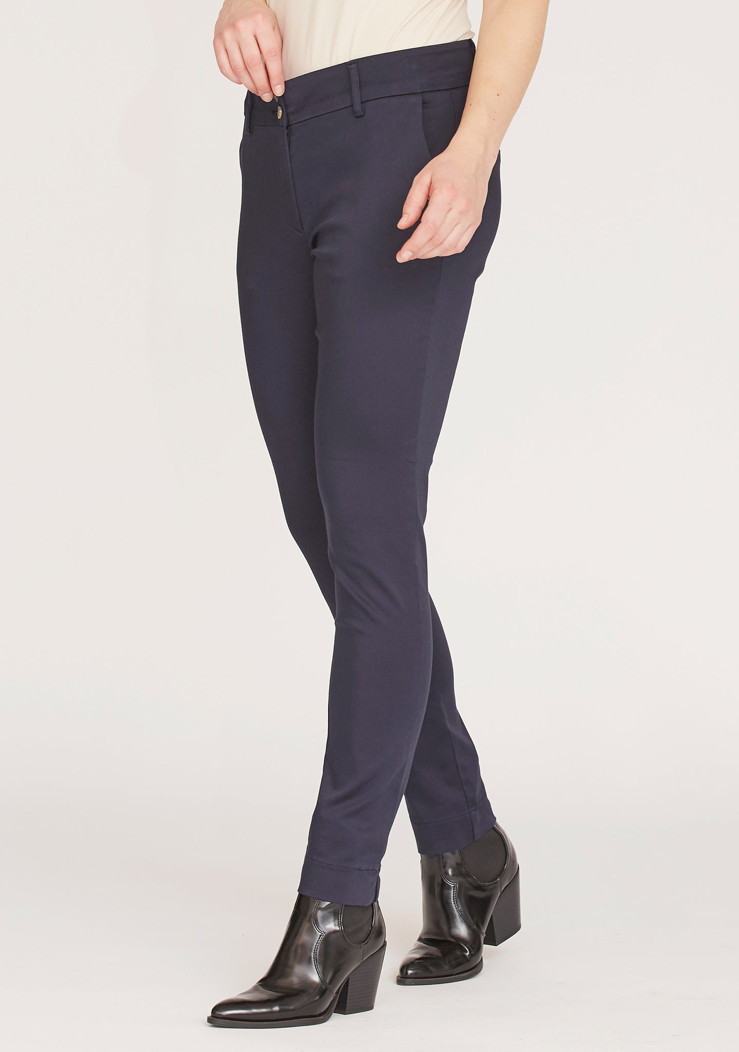 Isay Chino Pant Long - Navy