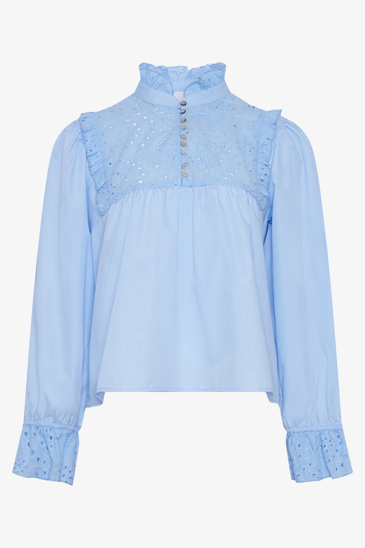 Jaelynn Blouse - Light Blue